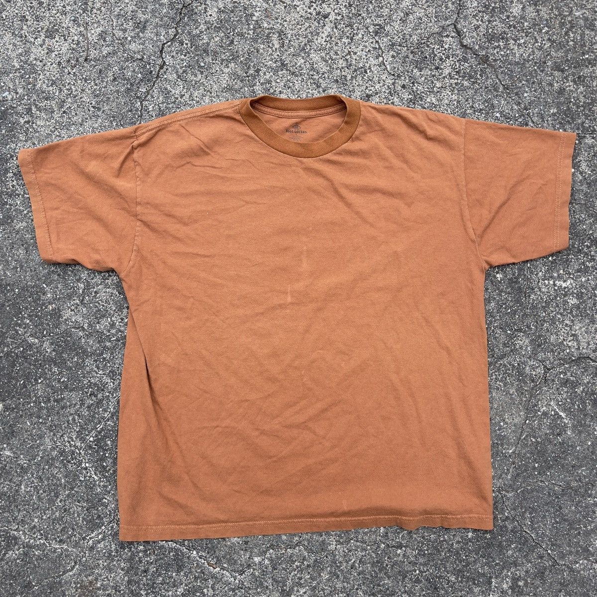 Jerzees × Vintage Vintage Y2K FOOT LOCKER Faded Brown Blank Shirt Size US L / EU 52-54 / 3 - 1 Thumbnail