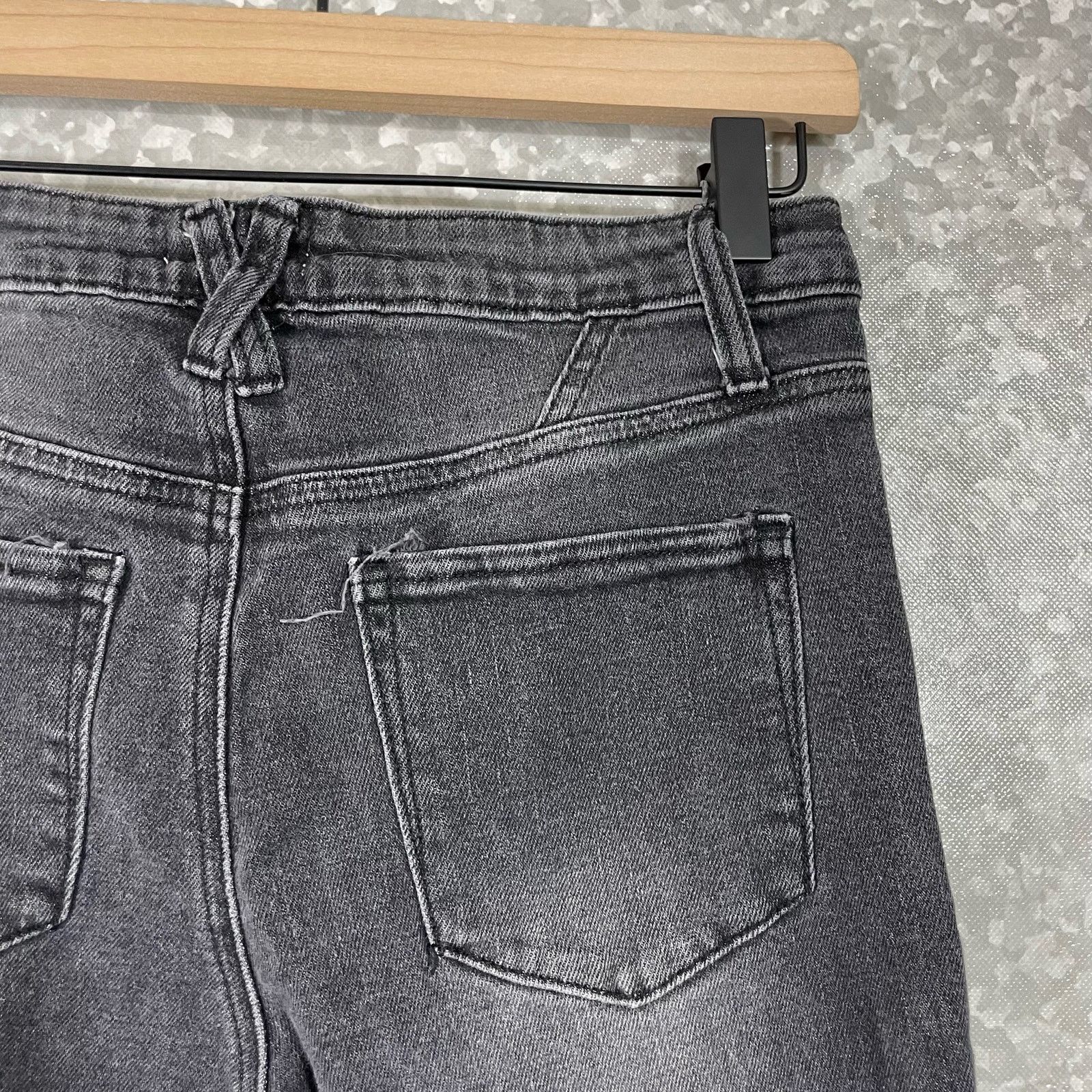 BP. BP Nordstrom Black High Rise Straight Leg Crop Jeans - 28 Size 28" / US 6 / IT 42 - 8 Thumbnail
