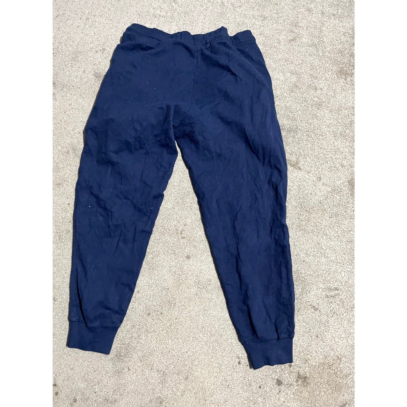 Gap Gap Jogger Pants - Navy Blue - Men's Size Large (L) Solid Logo, Activewear, Pre-Owned Good Condition Size US 33 - 3 Thumbnail