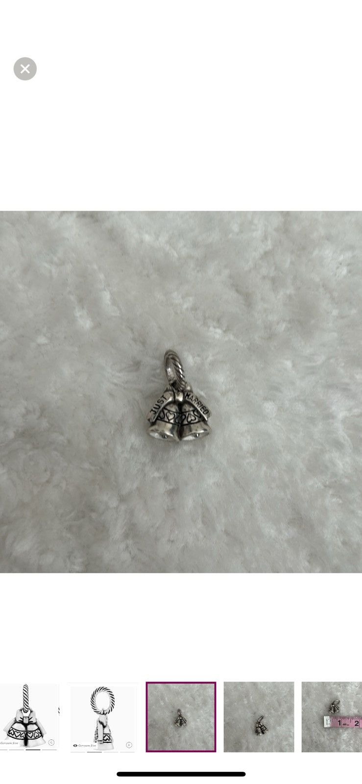 Brighton Brighton wedding bells bracelet charm Size ONE SIZE - 4 Thumbnail