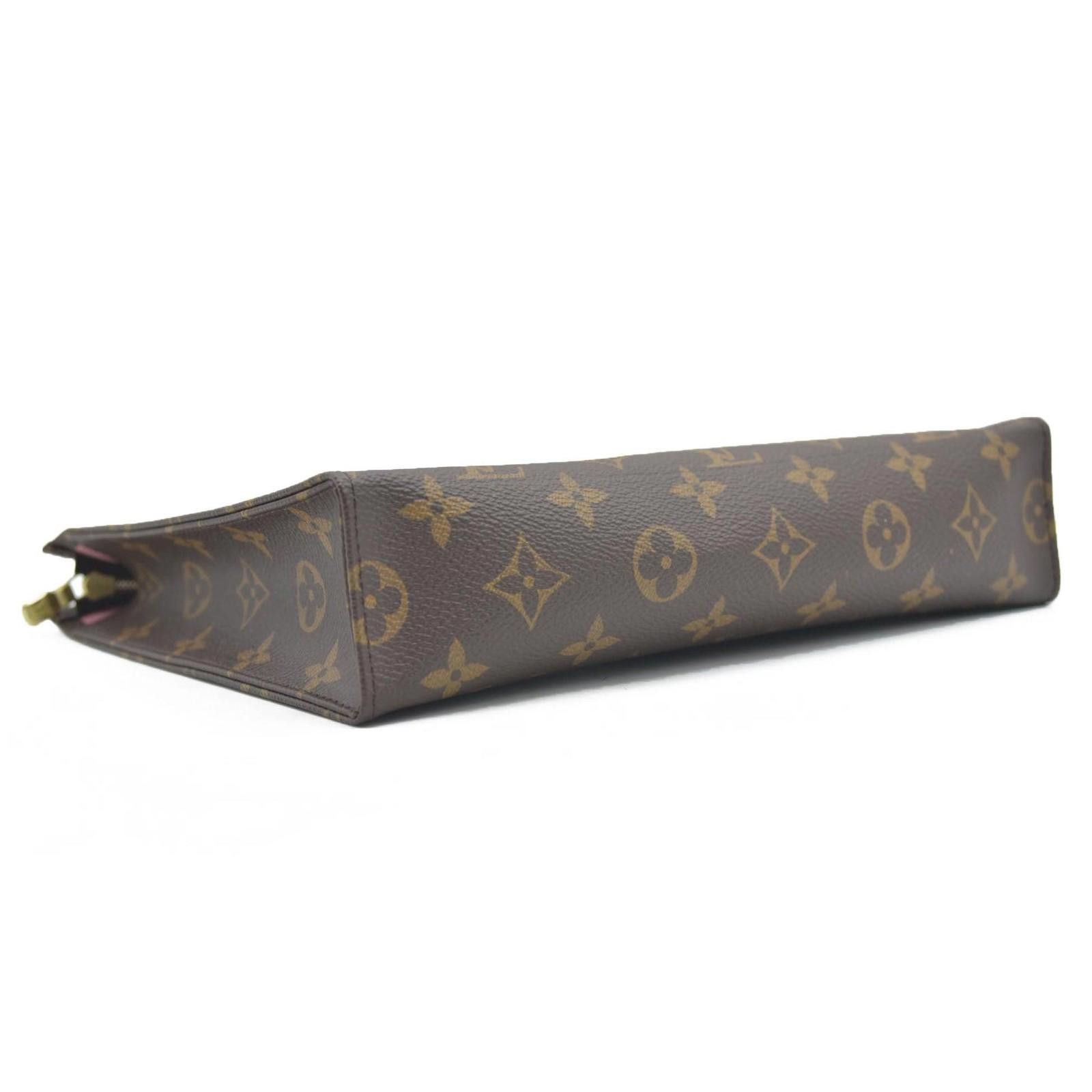Louis Vuitton $1290 Louis Vuitton Monogram Toiletry Pouch 26 Pink RFID Size ONE SIZE - 6 Thumbnail