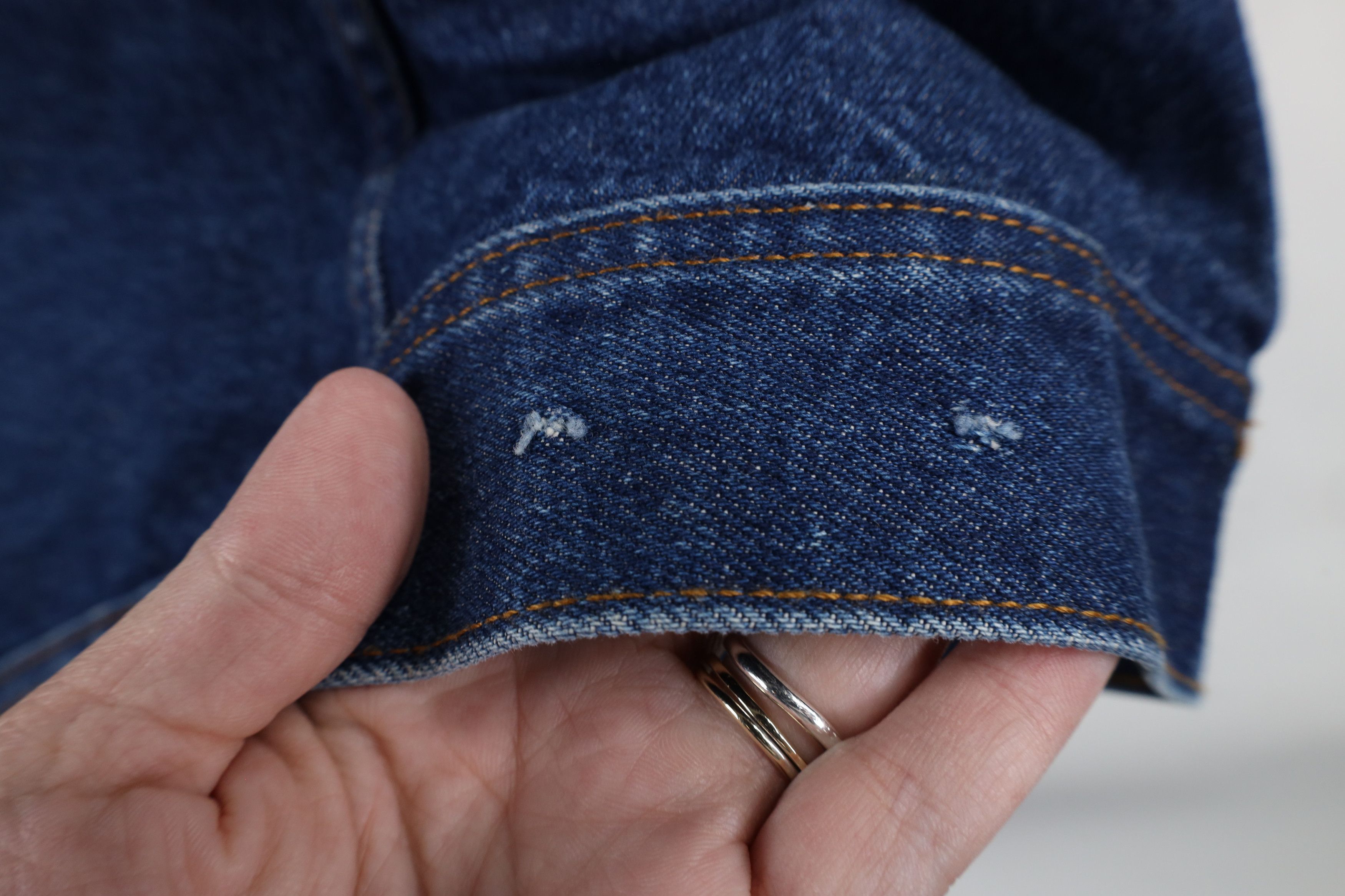 Vintage × Wrangler Vintage 90s Wrangler Denim Jean Trucker Vest Jacket Blue Size US XL / EU 56 / 4 - 9 Thumbnail