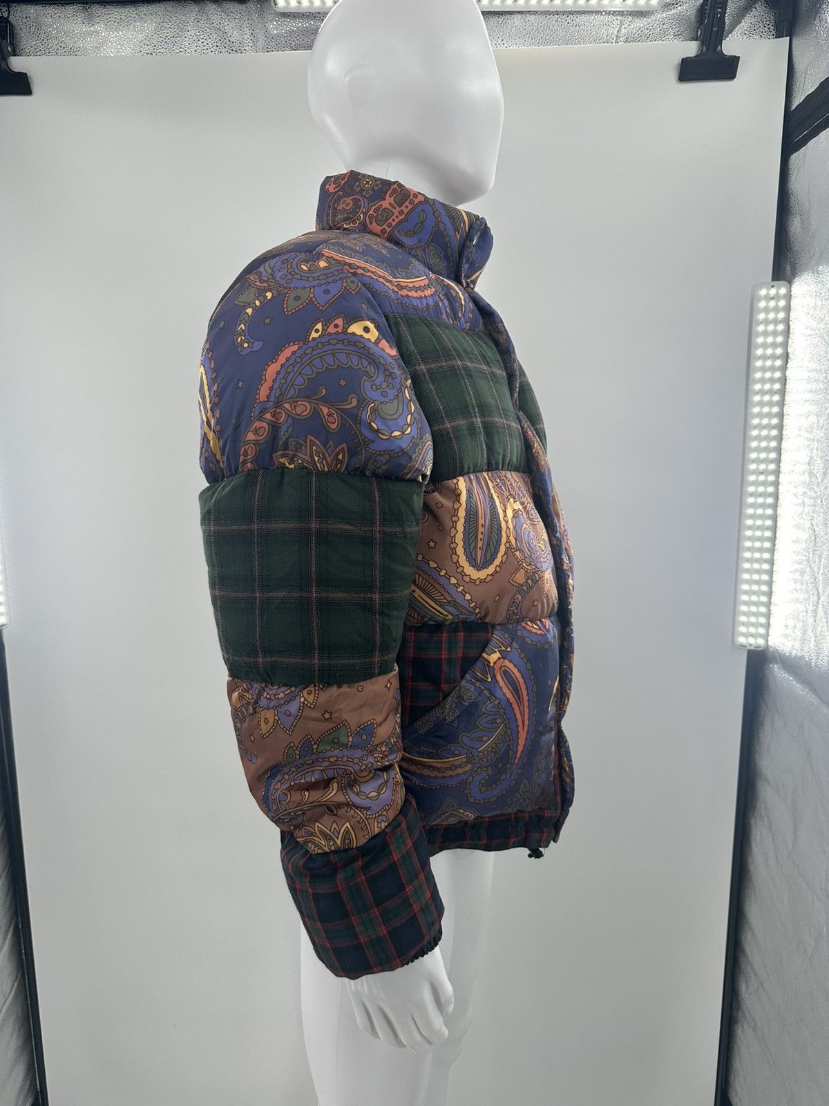 Billionaire Boys Club Billionaire Boys Club Paisley Puffer Coat Size US L / EU 52-54 / 3 - 7 Thumbnail