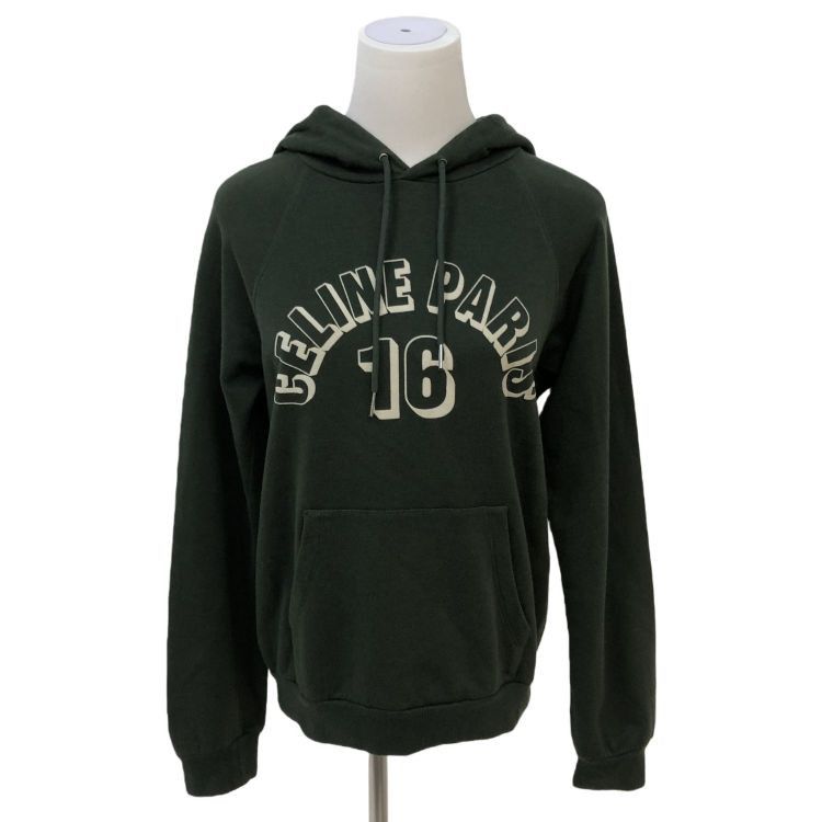 Celine Celine 16 Logo Hoodie Size S Size S / US 4 / IT 40 - 1 Thumbnail