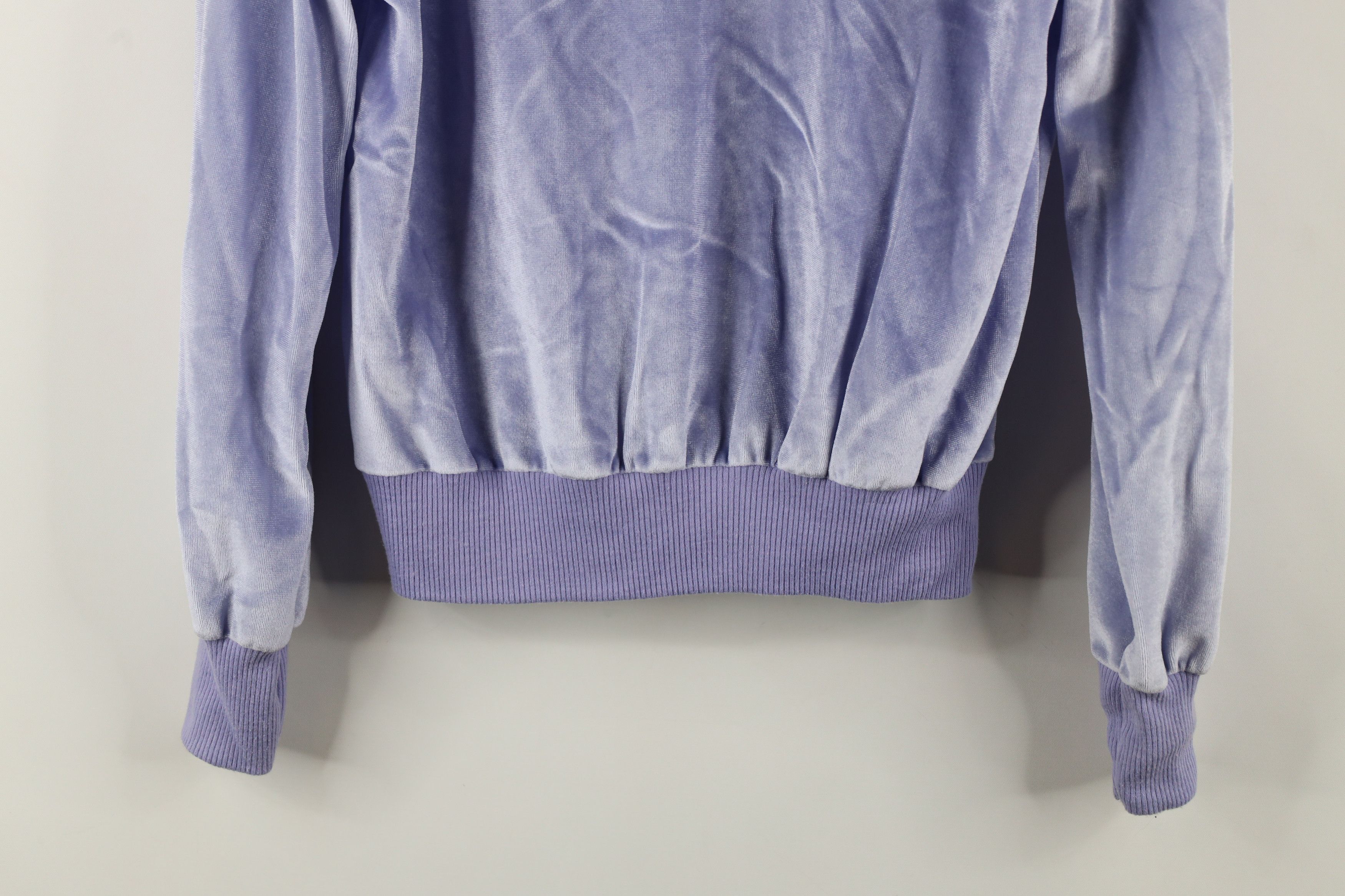 Vintage Vintage 80s 90s Streetwear Velour Crewneck Sweater USA Size L / US 10 / IT 46 - 10 Thumbnail