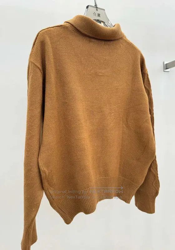 Burberry Burberry Camel Wool Knit Sweater for Women. Size M / US 6-8 / IT 42-44 - 8 Thumbnail