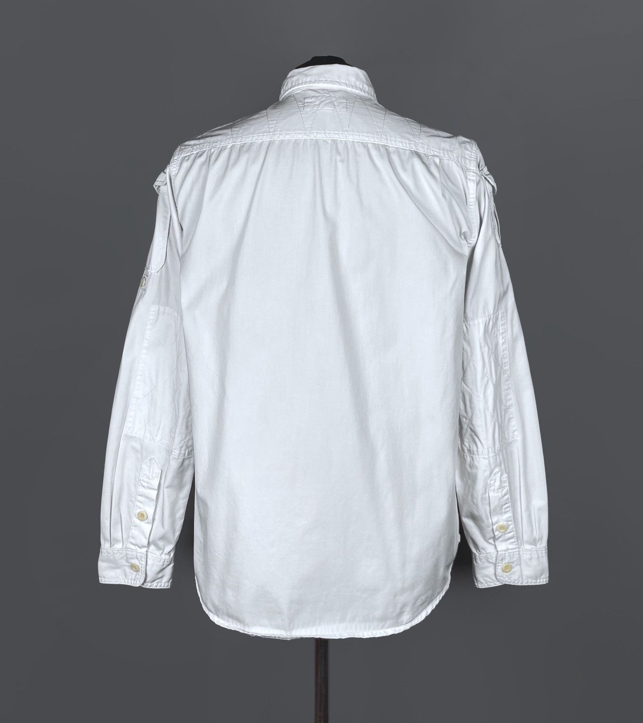 Ralph Lauren Denim & Supply Ralph Lauren White Multipocket Shirt Size L Size US M / EU 48-50 / 2 - 7 Thumbnail