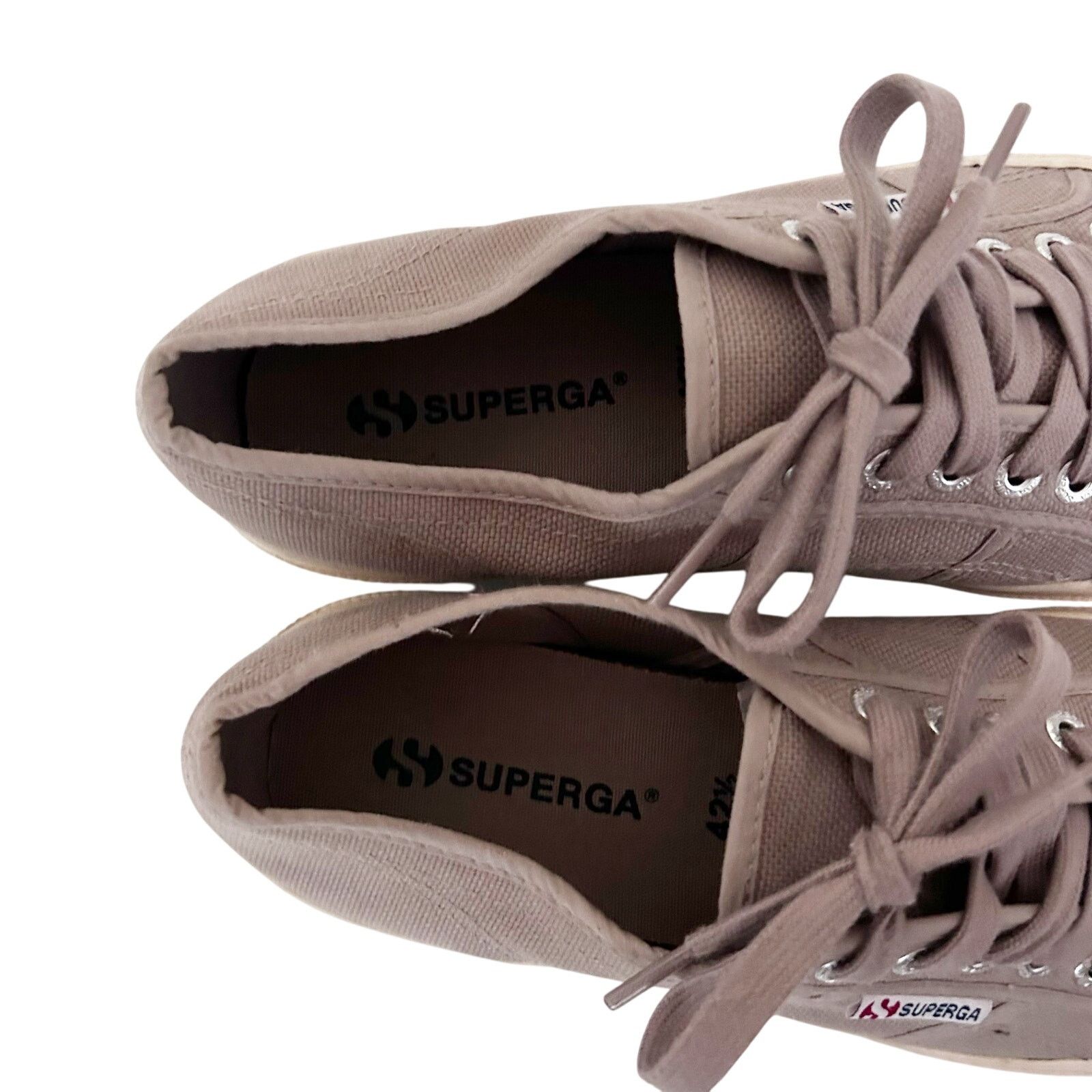 Superga Superga Tan Cotu 2750 Classic Sneakers Sz 9.5 Size US 9.5 / EU 42-43 - 3 Thumbnail