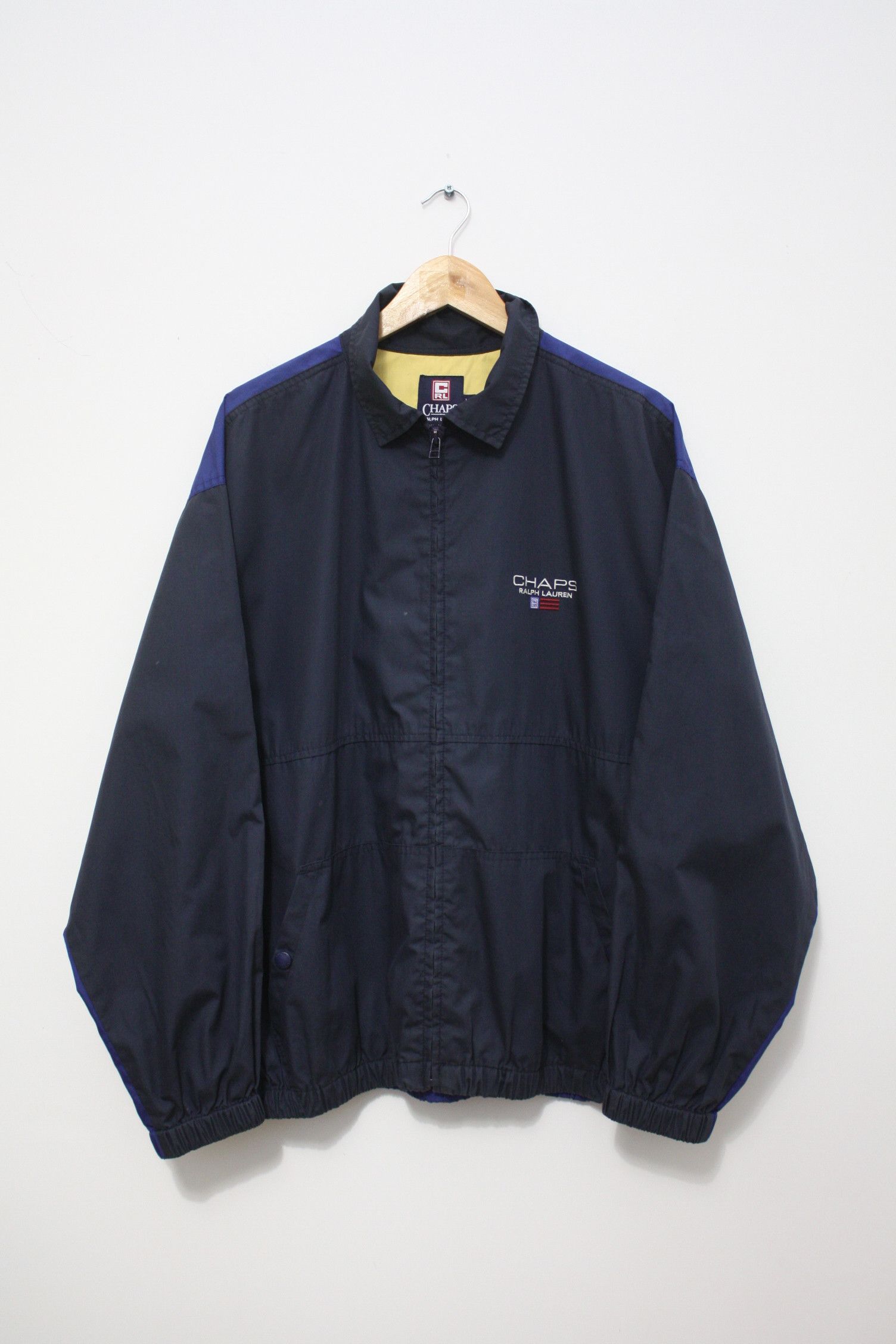 Chaps Chaps Ralph Lauren Vintage Navy Bomber Jacket Large Size US L / EU 52-54 / 3 - 1 Thumbnail