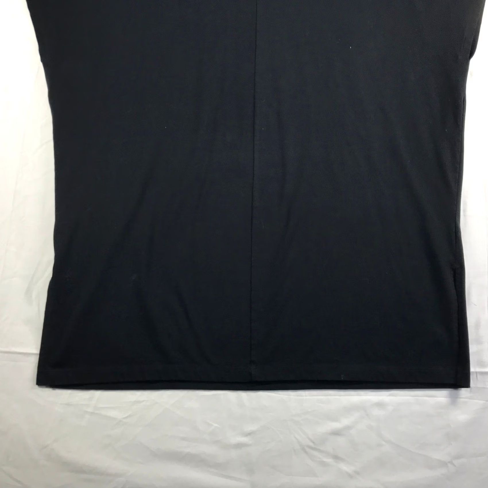Muji MUJI Black V-Neck Tunic Top Short Sleeve Cotton Blend Size M Womens Oversized Relaxed Jersey Casual Size M / US 6-8 / IT 42-44 - 7 Thumbnail
