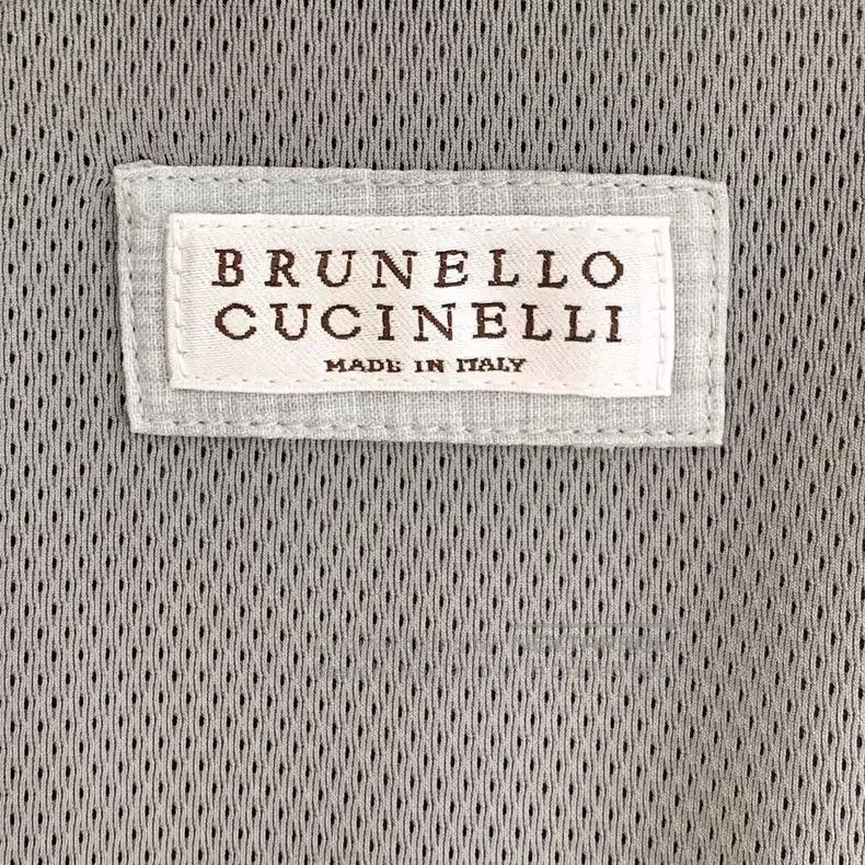Brunello Cucinelli Brunello Cucinelli Color Blocked Nylon Hooded Zip Long Sle Size US M / EU 48-50 / 2 - 5 Thumbnail