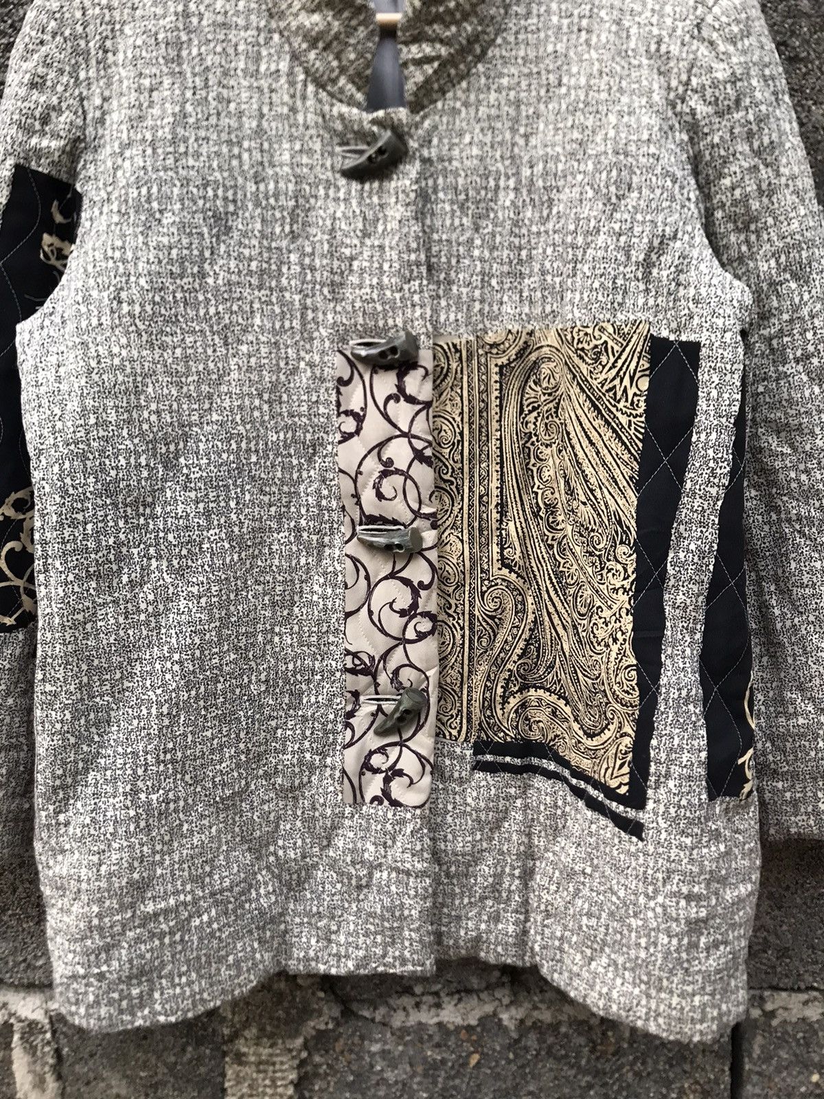 Japanese Brand 🔥Luxury Farents Quilted Button Jacket Size US M / EU 48-50 / 2 - 3 Thumbnail