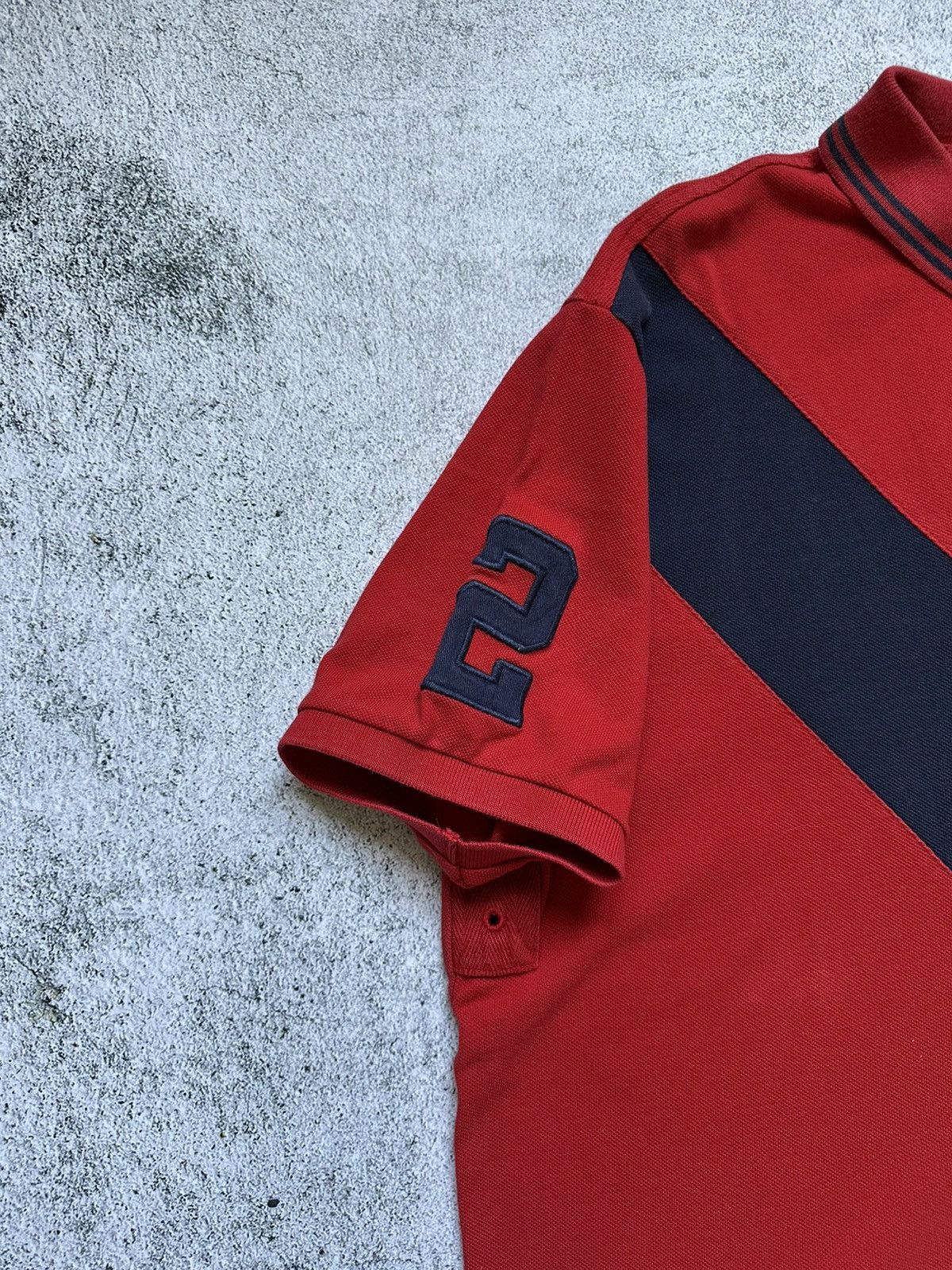 Polo Ralph Lauren Vintage Polo Ralph Lauren Red Fit Big Logo Size US XL / EU 56 / 4 - 6 Thumbnail