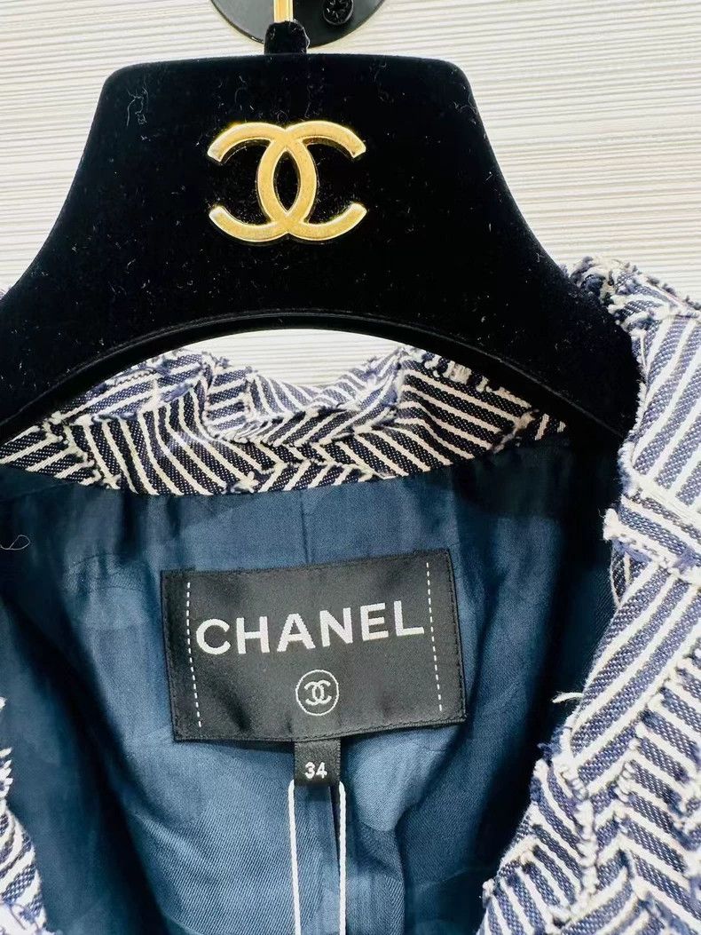 Chanel Chanel Cruise ship striped high-waisted jacket Size XXS / US 00 / IT 34 - 2 Thumbnail
