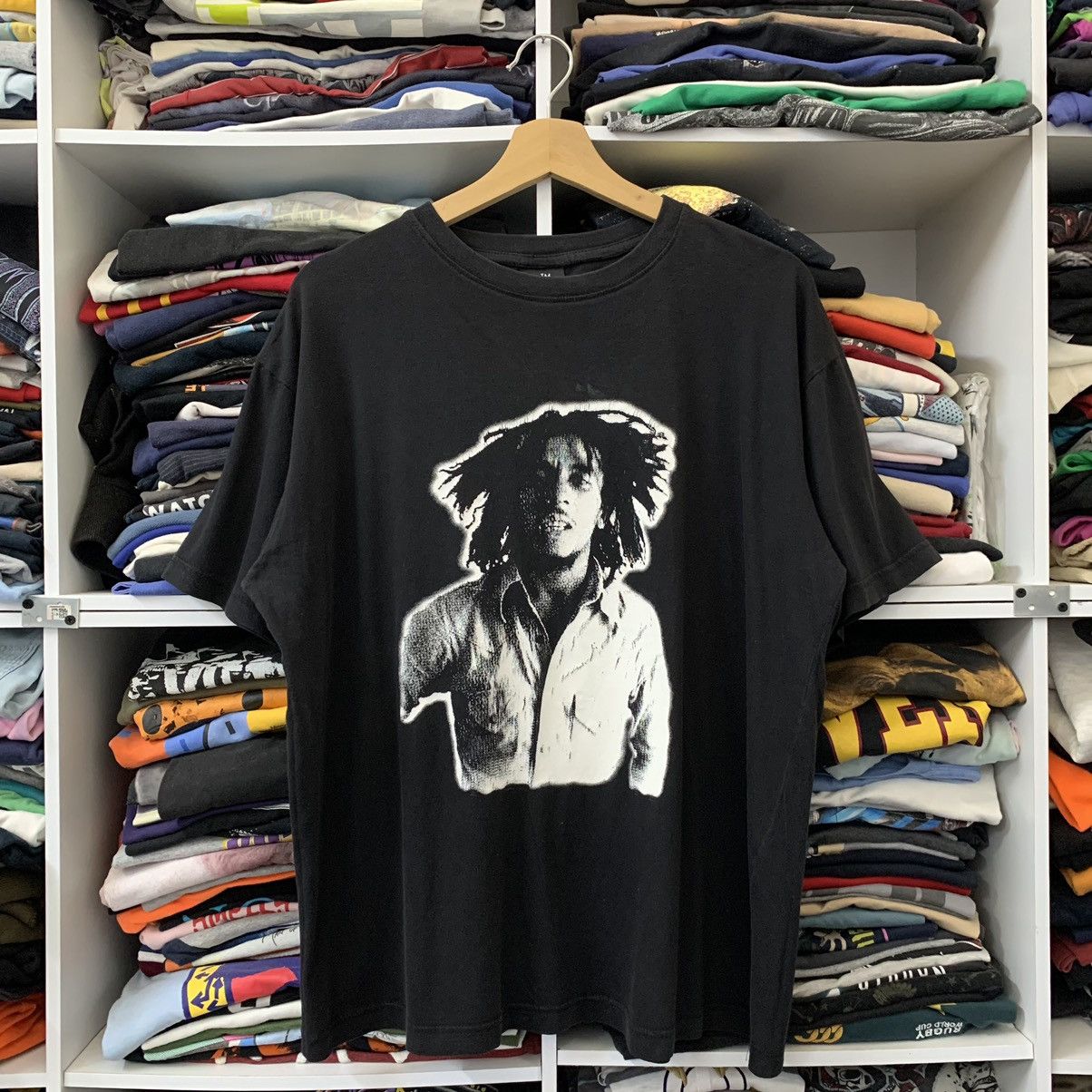 Bob Marley × Vintage VTG BOB MARLEY Size US L / EU 52-54 / 3 - 1 Thumbnail