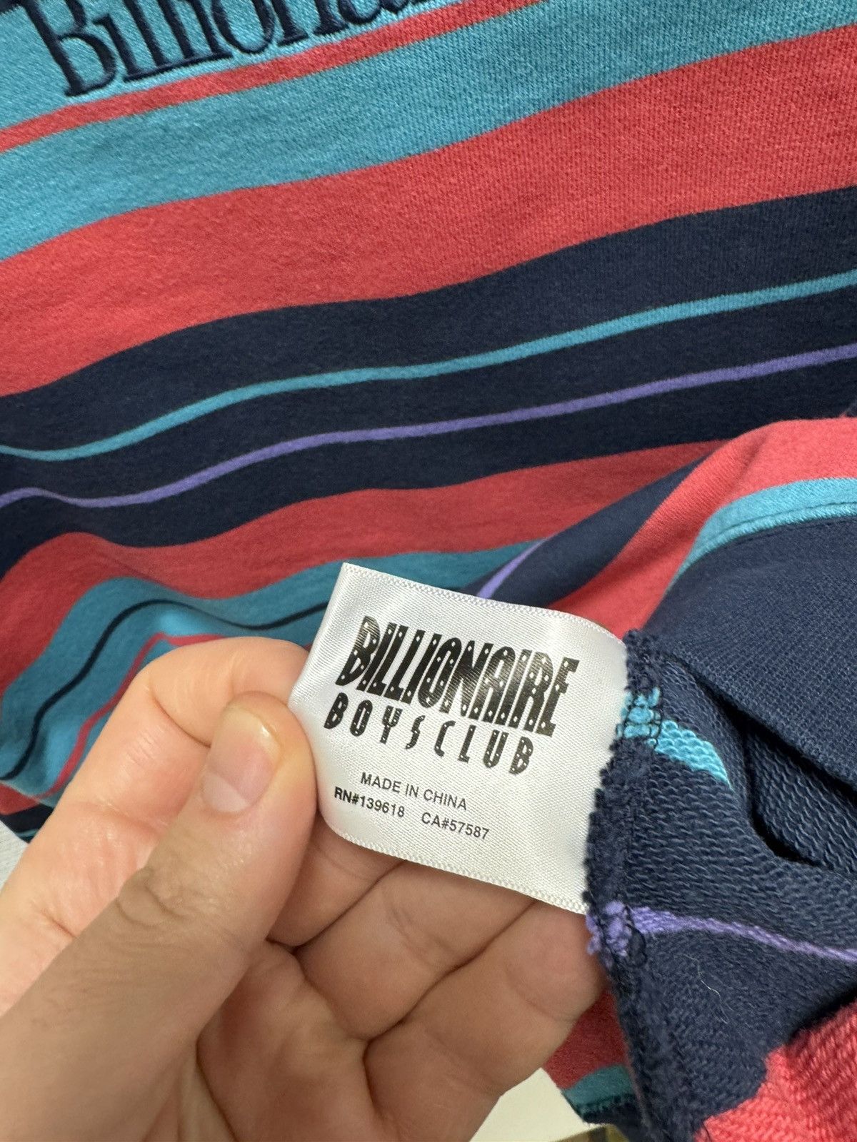 Billionaire Boys Club Billionaire boys club bbc sweatahirt Xl striped vintage Size US XL / EU 56 / 4 - 9 Thumbnail