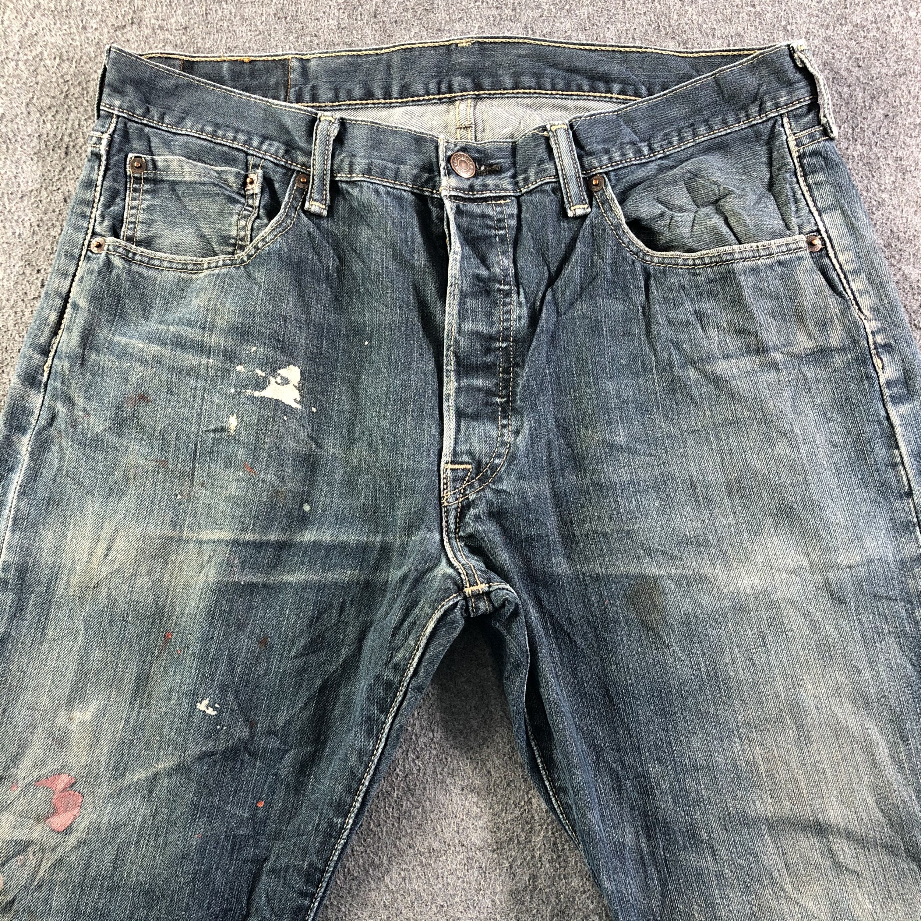 Levi's Vintage Levis 501 Jeans-J4100 Size US 34 / EU 50 - 3 Thumbnail