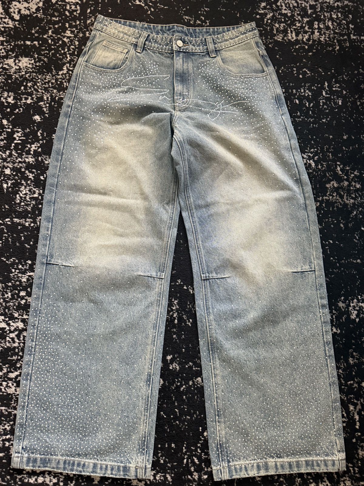 Other Baroque Galleria MEDM Crystal Jeans Size US 36 / EU 52 - 1 Thumbnail