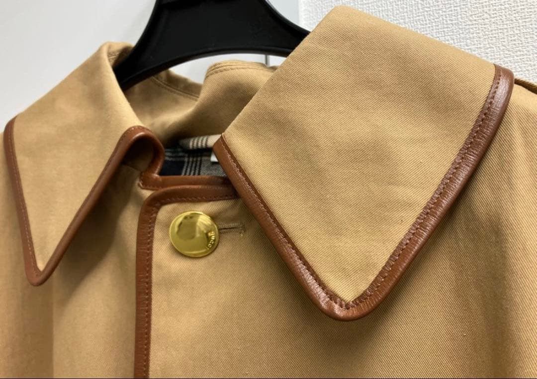 Gucci Gucci Trench Coat Beige - Michele Era, Size L Size US L / EU 52-54 / 3 - 2 Thumbnail
