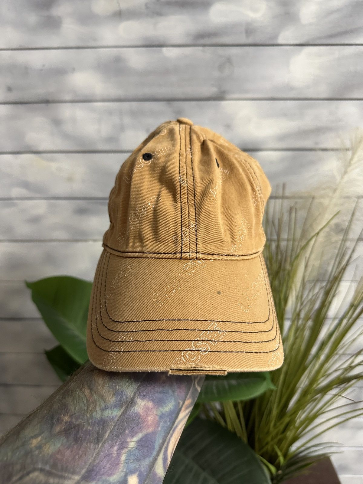 Lacoste Vintage Cap Lacoste Live Monogram Logo Crocodile Size L Size ONE SIZE - 5 Thumbnail