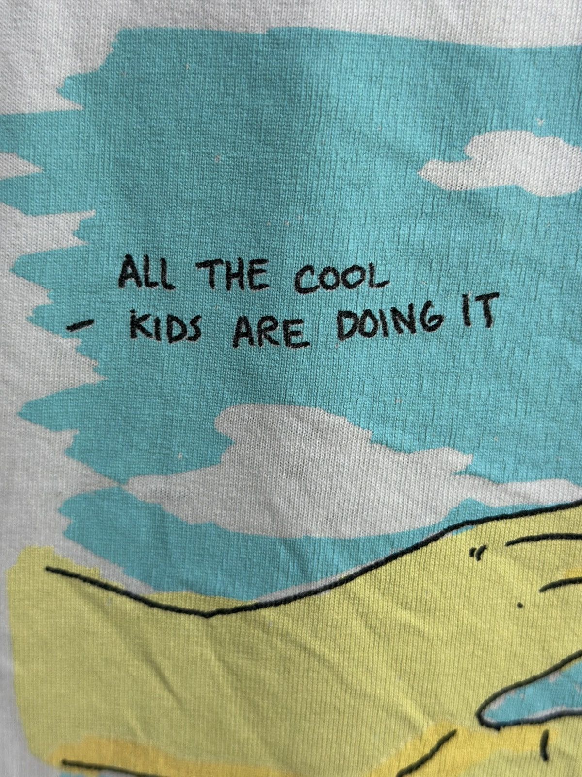 A.LAB × Vintage Vintage Al The Kids Are Doing it Faded Tee Size US M / EU 48-50 / 2 - 3 Thumbnail