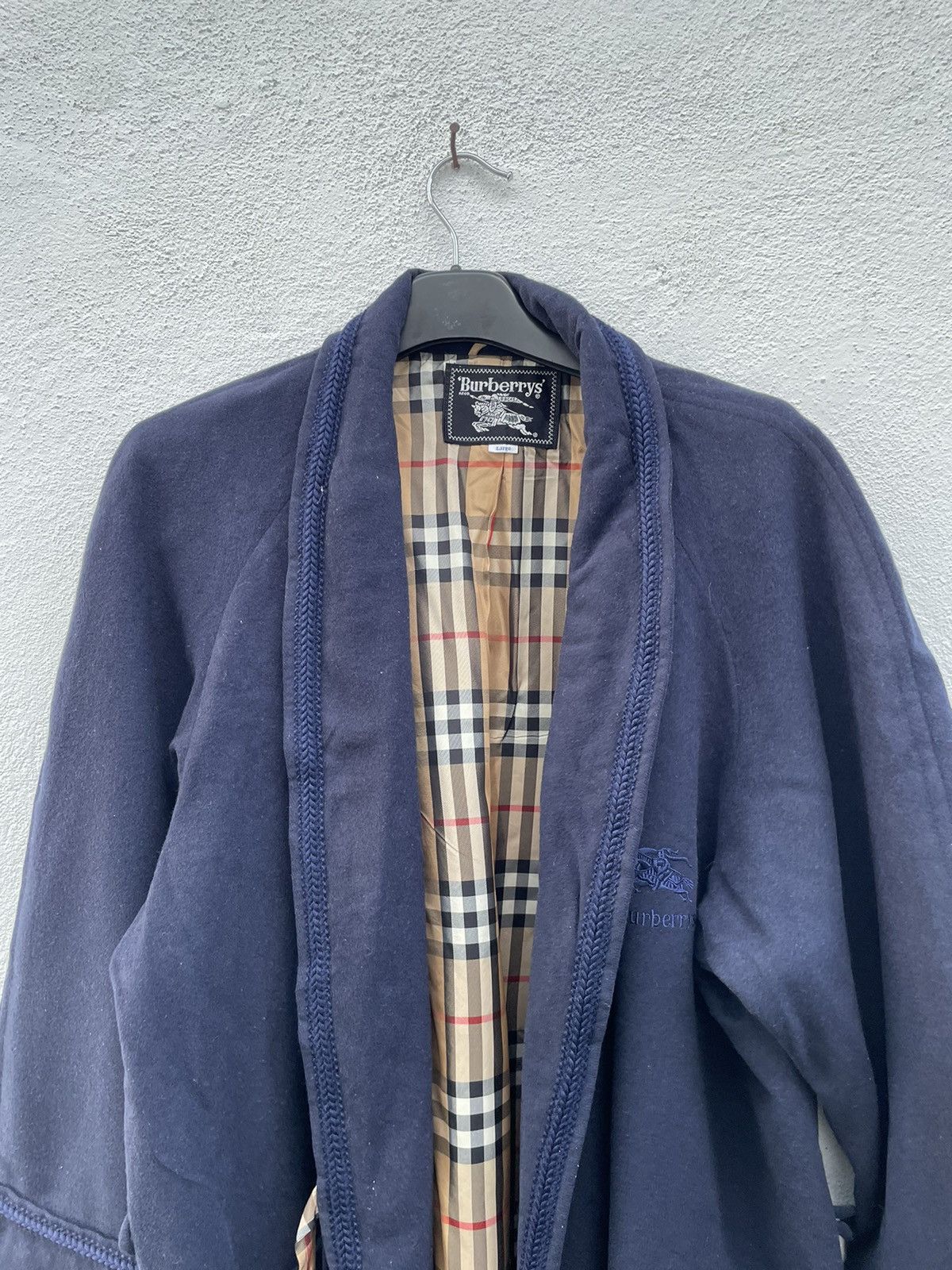 Burberry Prorsum Made In England Burberry Nova Check Wool Capes Size US L / EU 52-54 / 3 - 3 Thumbnail