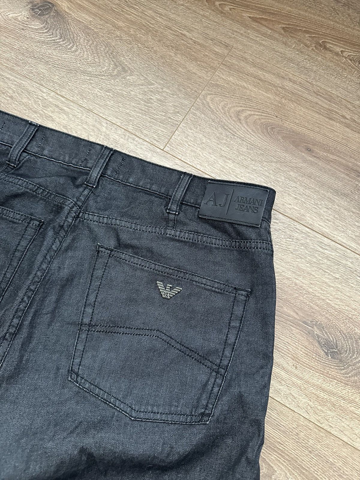 Giorgio Armani 🔥VINTAGE ARMANI J31 JUNYA WATANABE JAPAN STYLE LIGHT JEANS🔥 Size US 33 - 2 Thumbnail