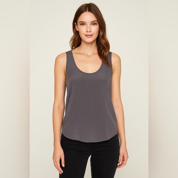 Joie Joie Gray Sleeveless Tank Top Women’s Size Small Size S / US 4 / IT 40 - 1 Thumbnail