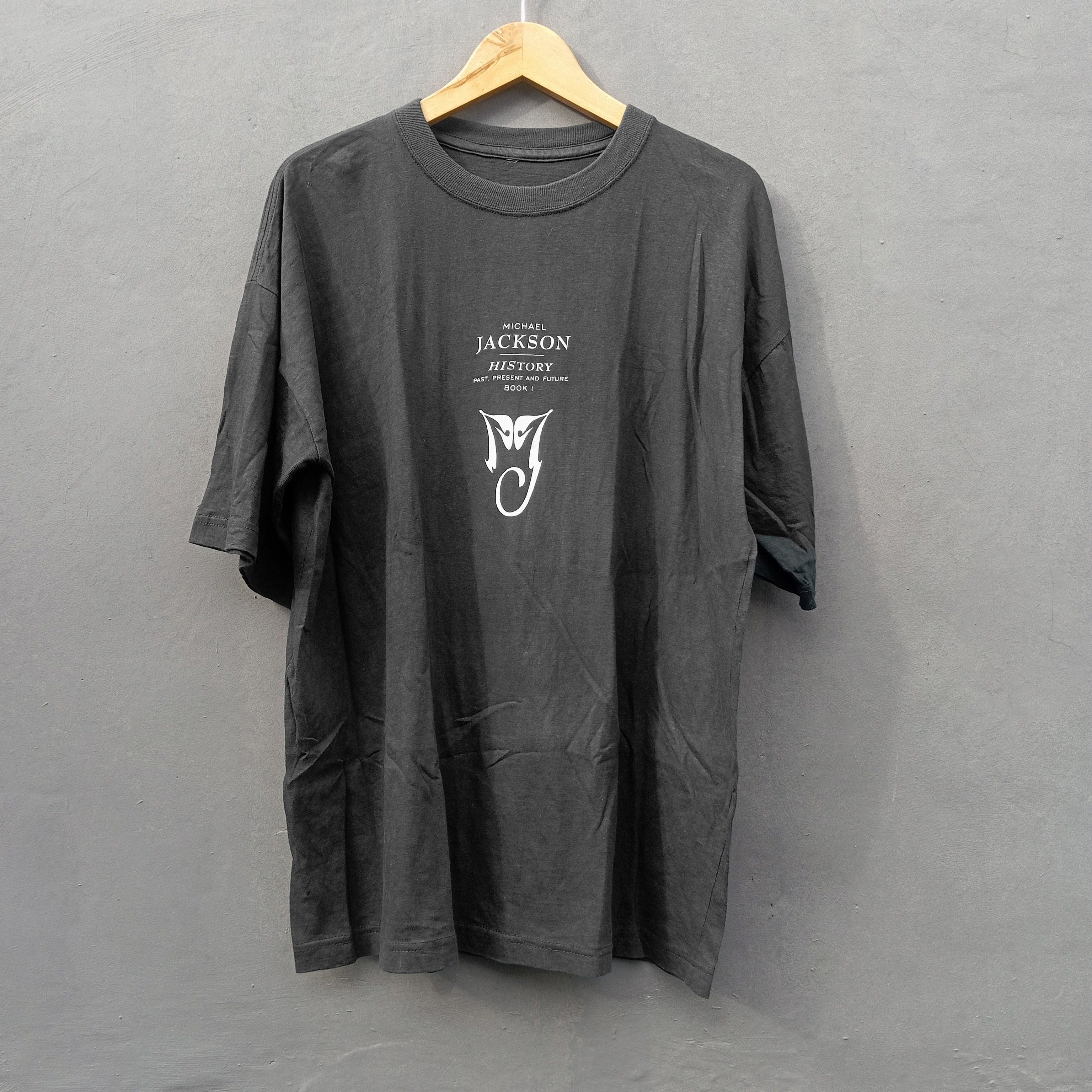 Band Tees Vintage michael jackson history promo t shirt Size US L / EU 52-54 / 3 - 1 Thumbnail