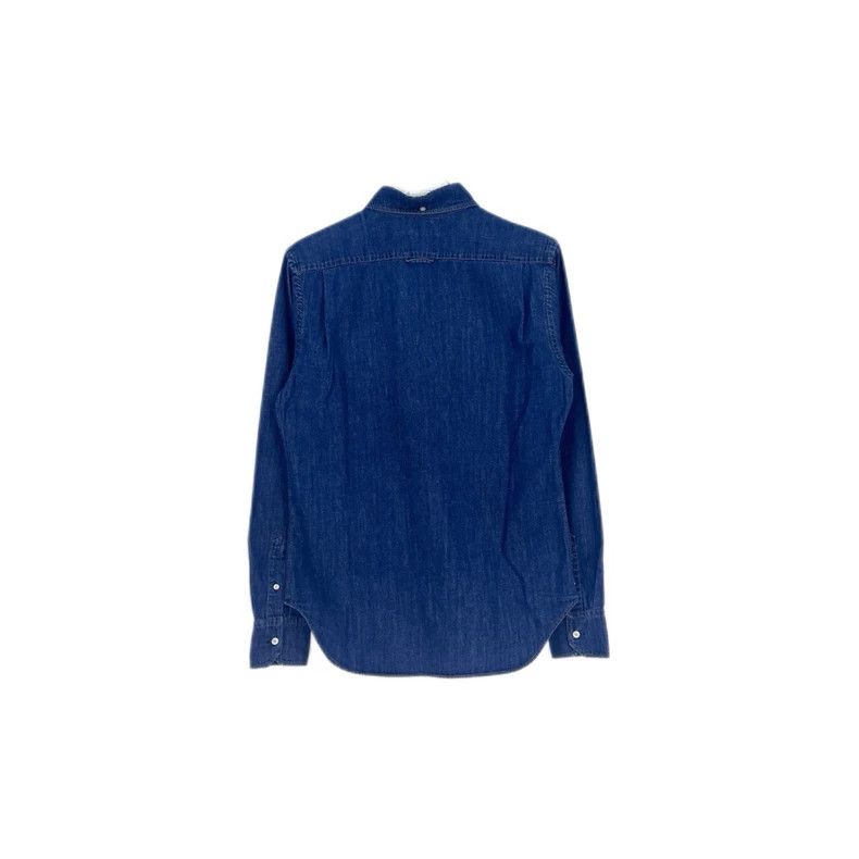 Prada Prada Size 39 Blue washed denim shirt 2502-Nextarrow Size US XXS / EU 40 - 2 Thumbnail