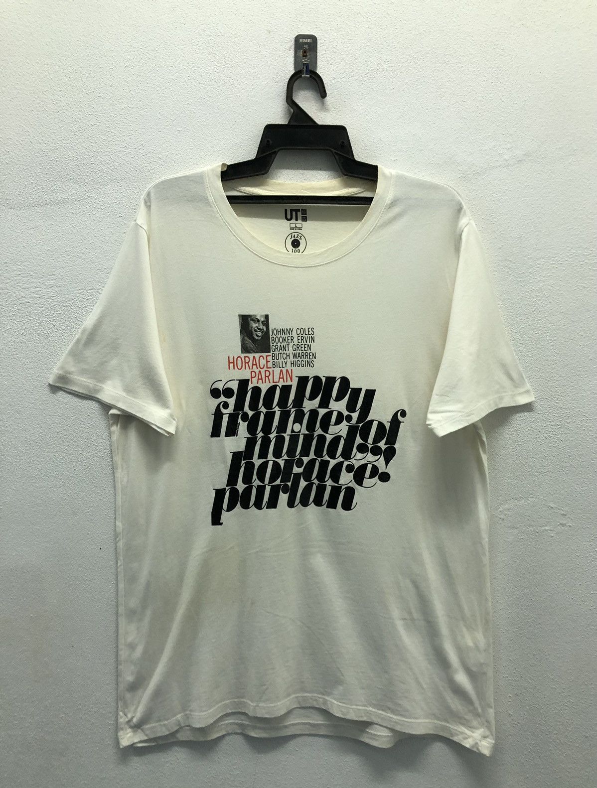 Uniqlo Uniqlo Jazz 100 Horace Parlan Happy Frame Of Mind T-Shirt Size US L / EU 52-54 / 3 - 1 Thumbnail
