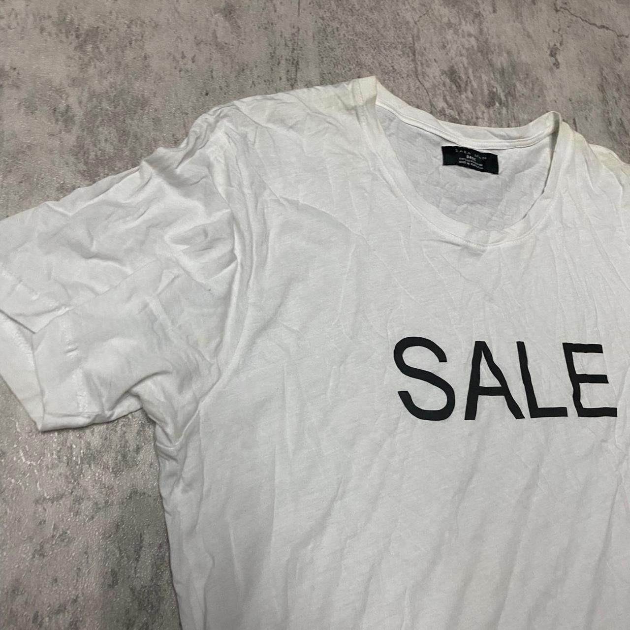 Other White and black cotton t-shirt with a relaxed fit Size US S / EU 44-46 / 1 - 4 Thumbnail