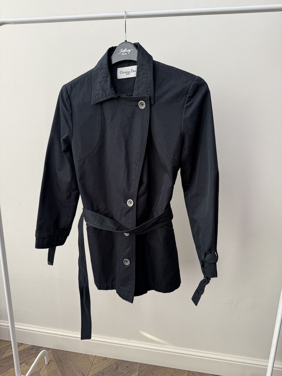 Dior Christian Dior Paris Vintage Trench Coat Belted Size M / US 6-8 / IT 42-44 - 3 Thumbnail