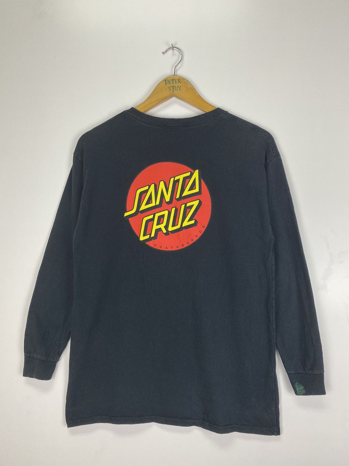 Santa Cruz Skateboards Vintage Santa Cruz Big Logo Shirt Size US M / EU 48-50 / 2 - 1 Thumbnail