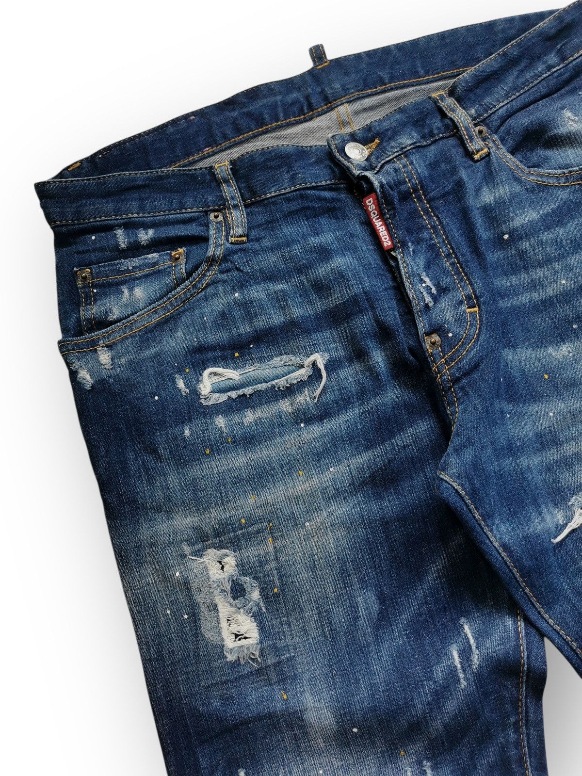 Dsquared2 Dsquared2 Distressed Denim Jeans 🔹Size 33”x29”🔸 Size US 33 - 8 Thumbnail