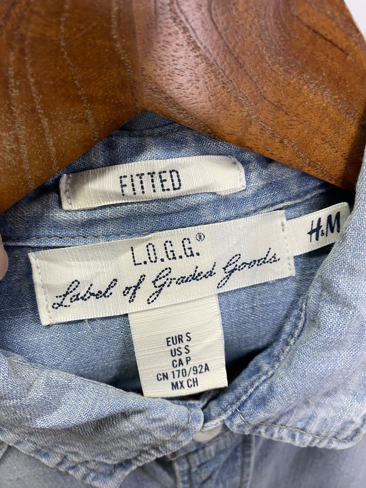 H&M H&M denim button up Size US S / EU 44-46 / 1 - 11 Thumbnail