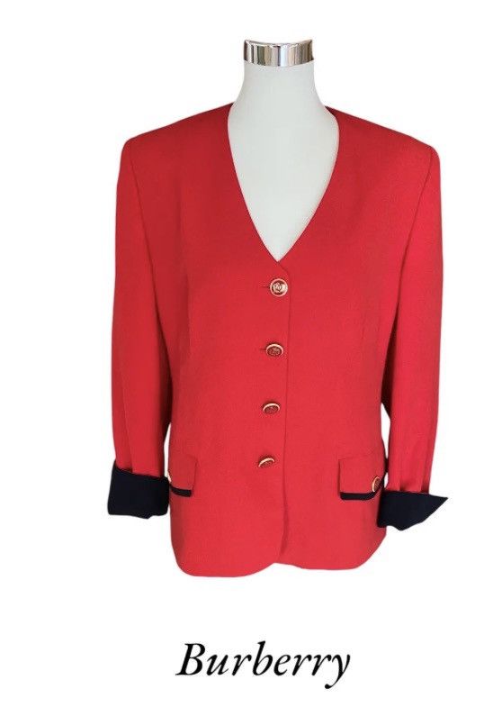 Burberry Burberry blazer Size M / US 6-8 / IT 42-44 - 1 Thumbnail