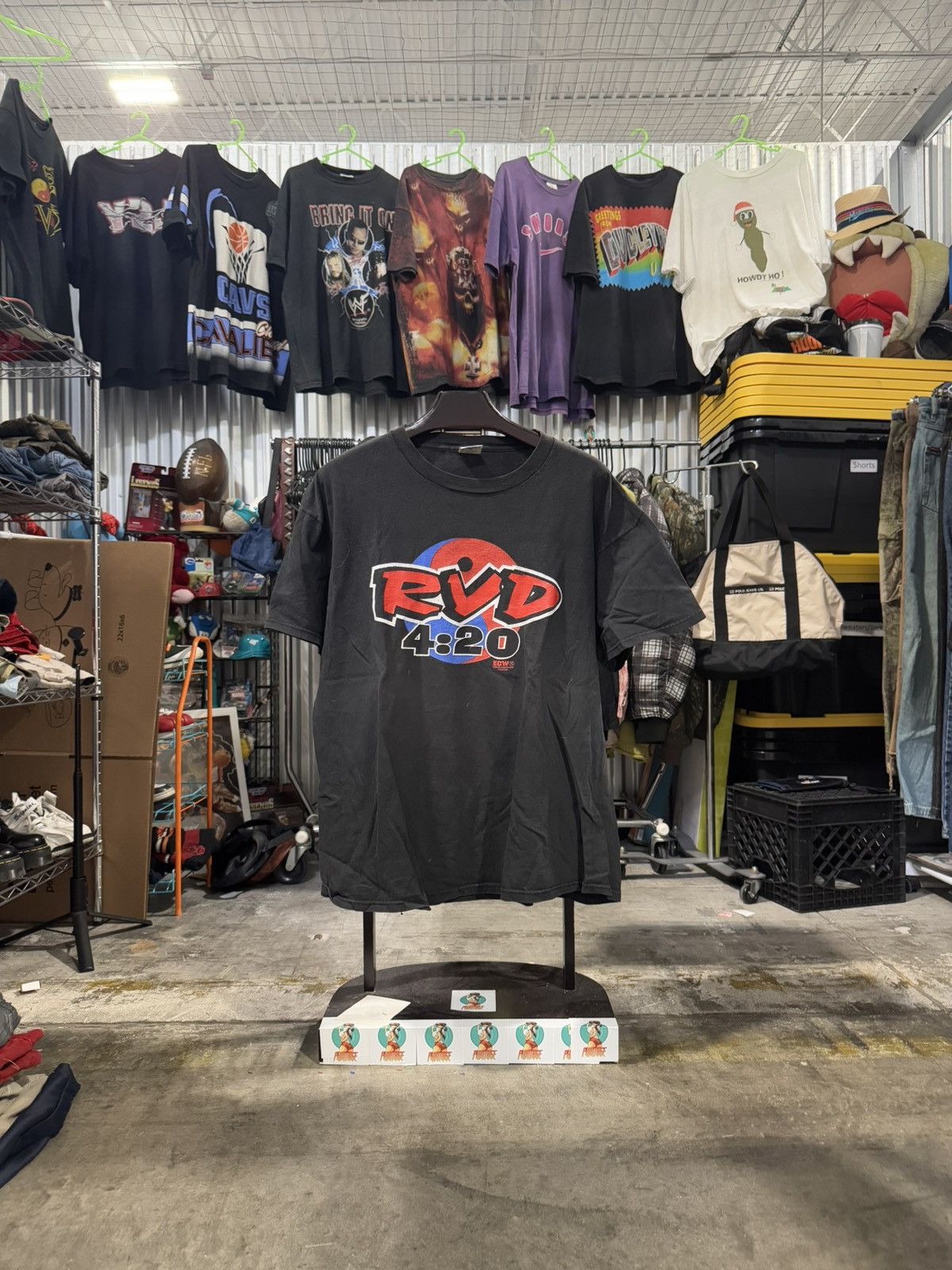 WWF 90s ECW WWF Rob Van Dam RVD 420 I just smoked your ass XL Size US XL / EU 56 / 4 - 1 Thumbnail