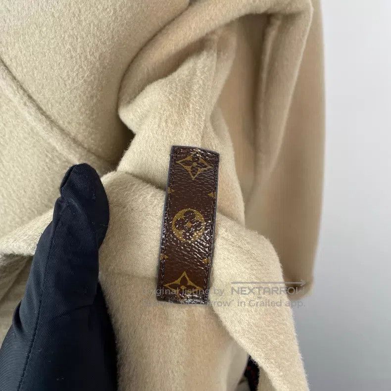 Louis Vuitton Louis Vuitton Pale Brown Old Flower Hooded Bathrobe Coat Size XS / US 0-2 / IT 36-38 - 5 Thumbnail