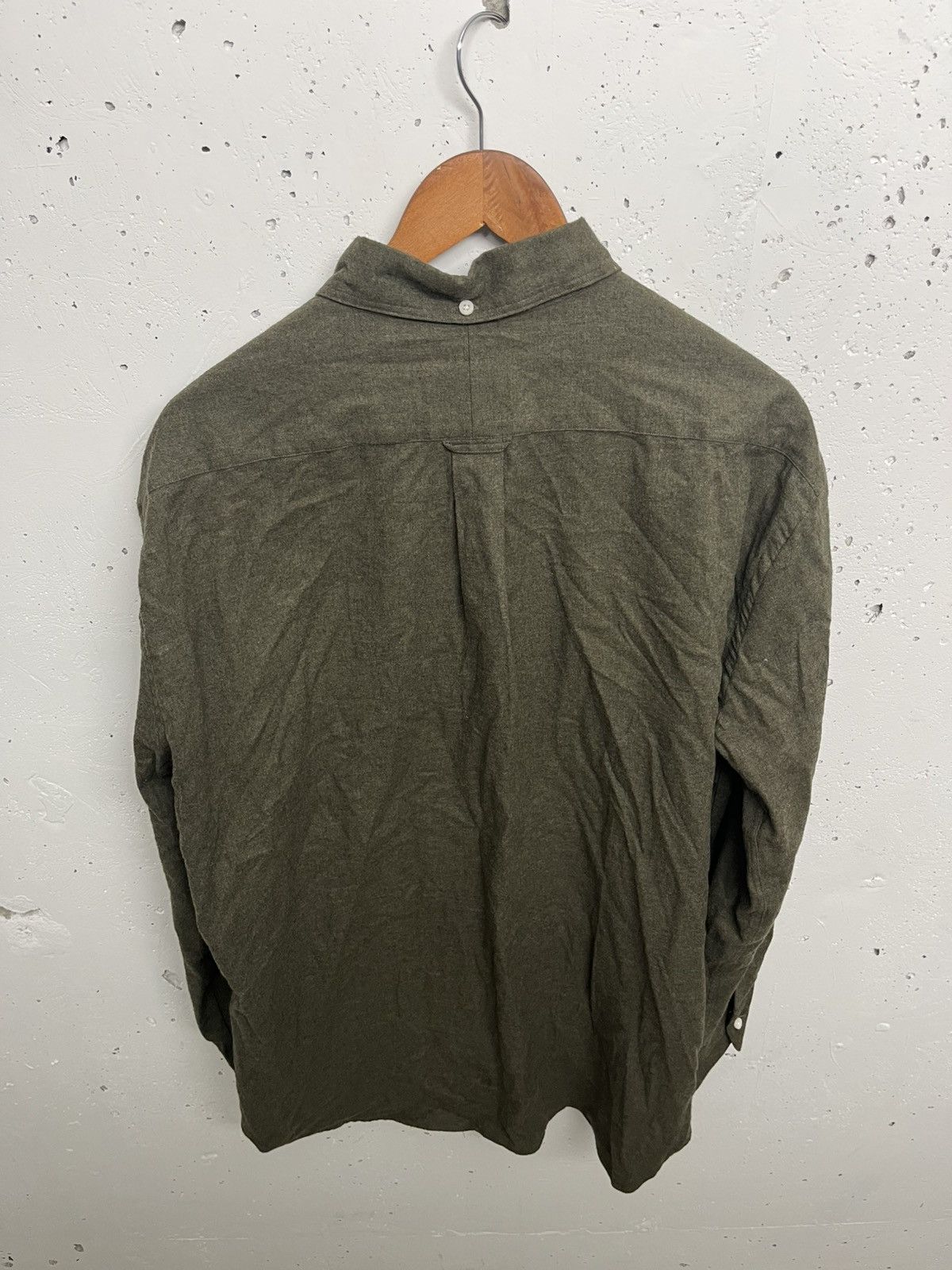 Gitman Bros. Vintage Gitman vintage olive flannel shirt Size US XL / EU 56 / 4 - 6 Thumbnail