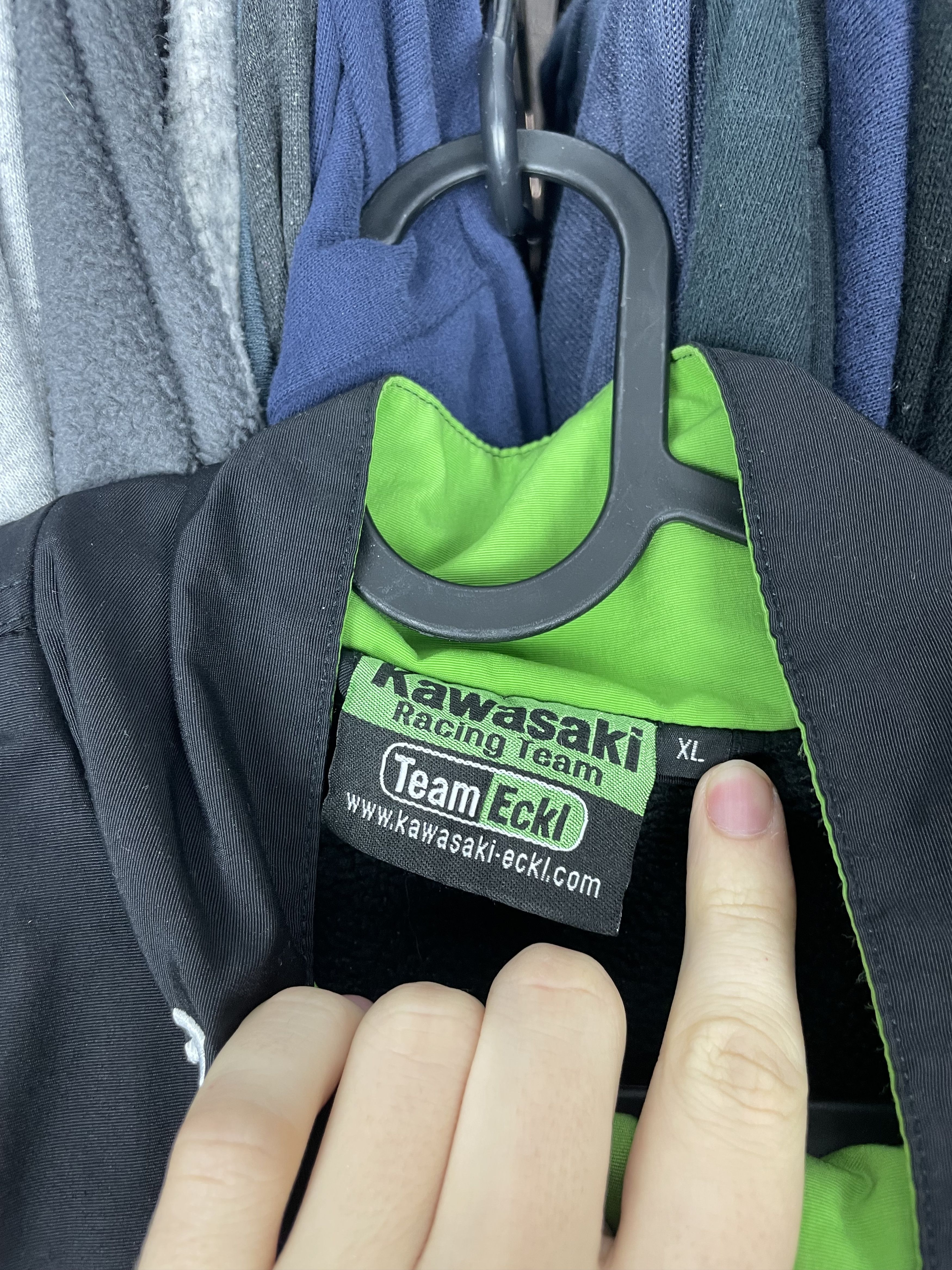 Japanese Brand × Vintage Kawasaki racing jacket vintage Motogp rare 90s 00s motorcycl Size US XL / EU 56 / 4 - 7 Thumbnail
