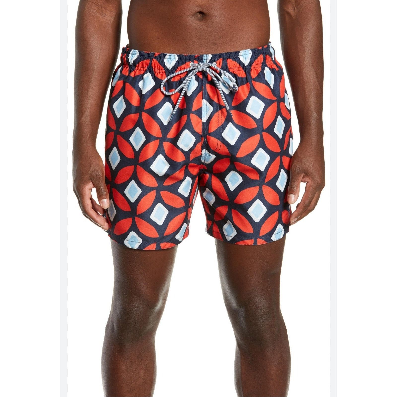 Ted Baker Ted Baker London Lined Print Swim Geometric Trunks 4 W 32 Size US 32 / EU 48 - 2 Thumbnail