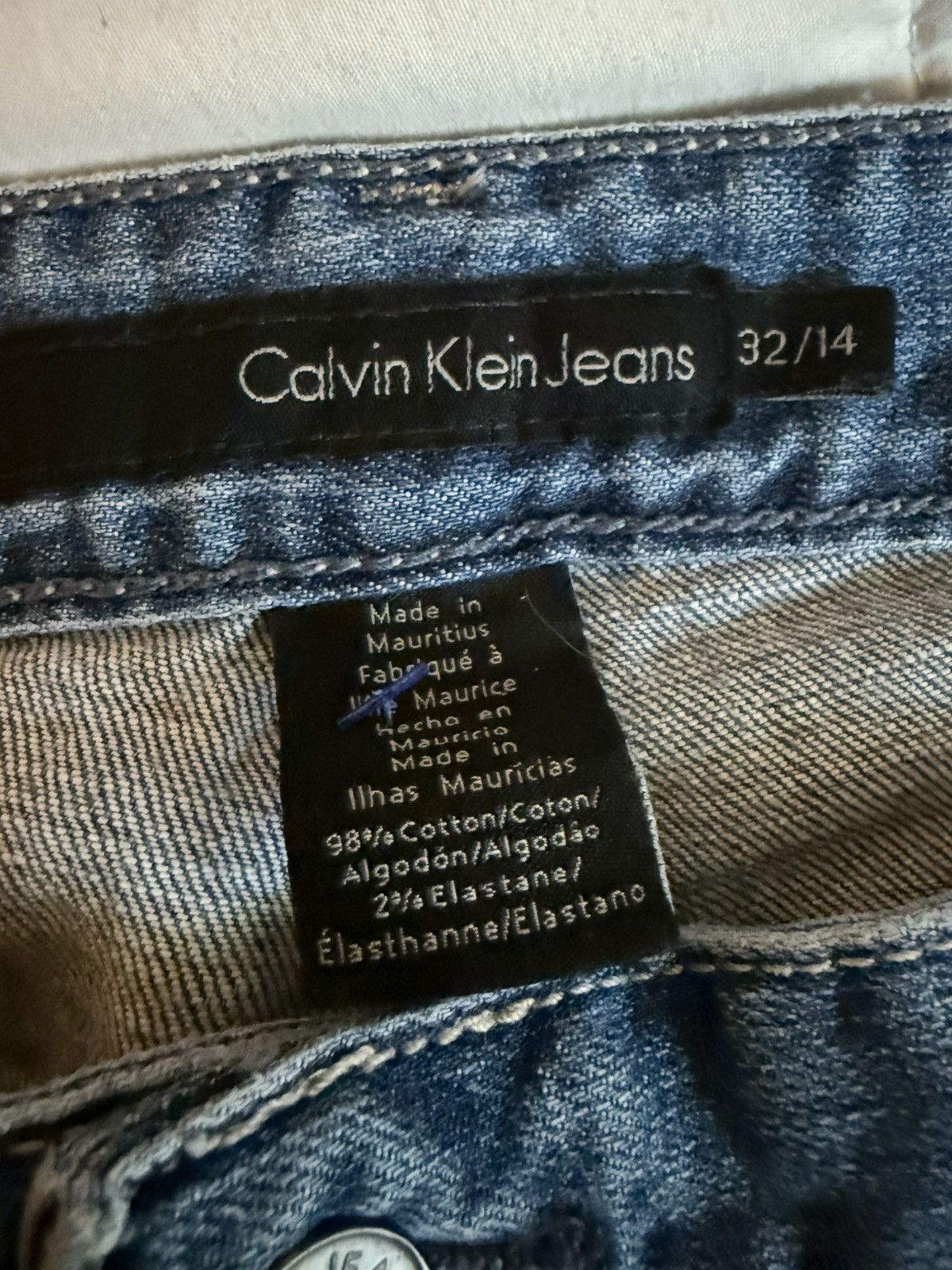 Calvin Klein Calvin Klein Skinny Jeans Size 32" / US 10 / IT 46 - 3 Thumbnail