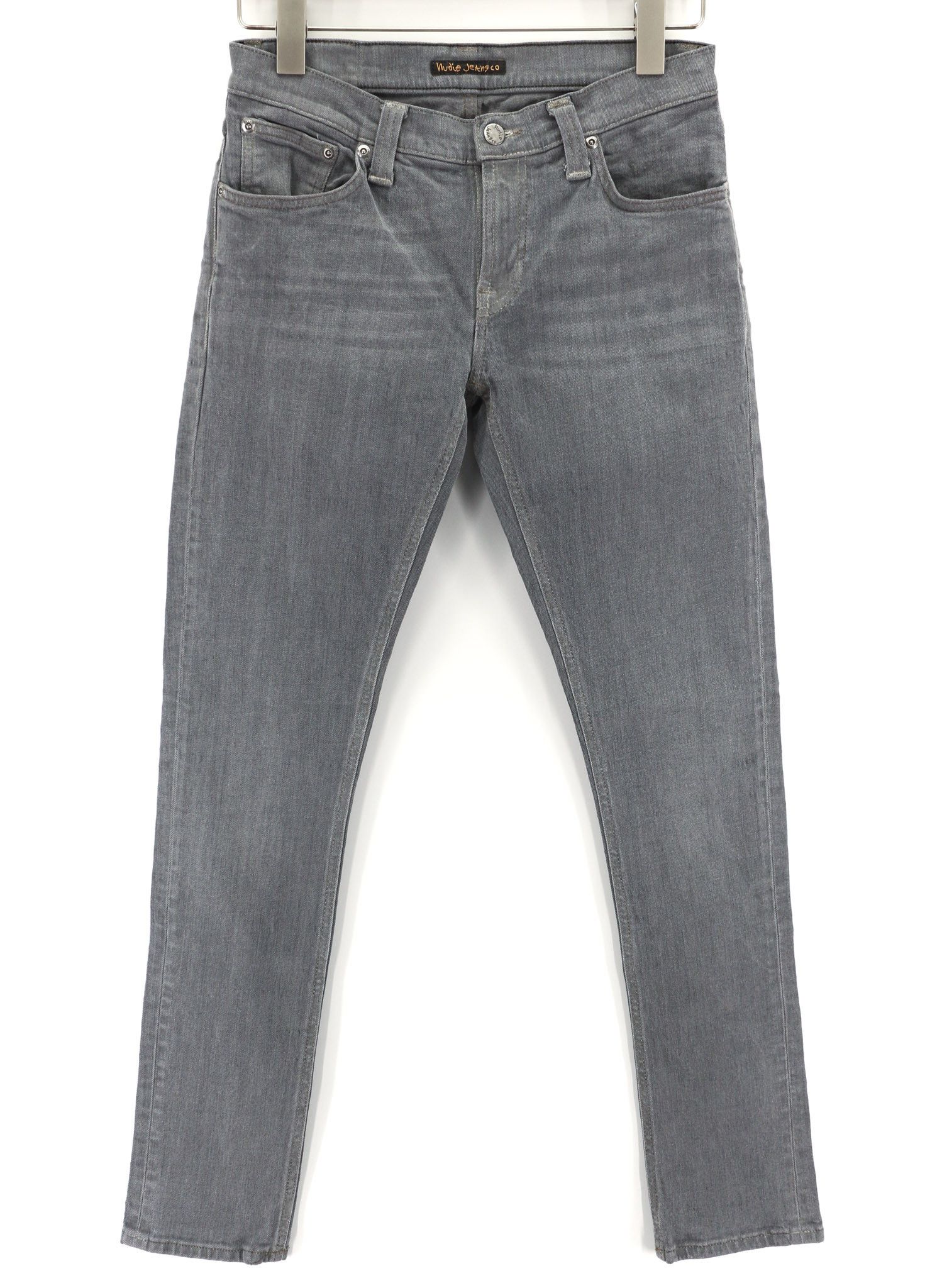 Nudie Jeans TIGHT LONG JOHN W29/L32 Organic Charcoal Slim Fit 80672 Size US 29 - 1 Thumbnail