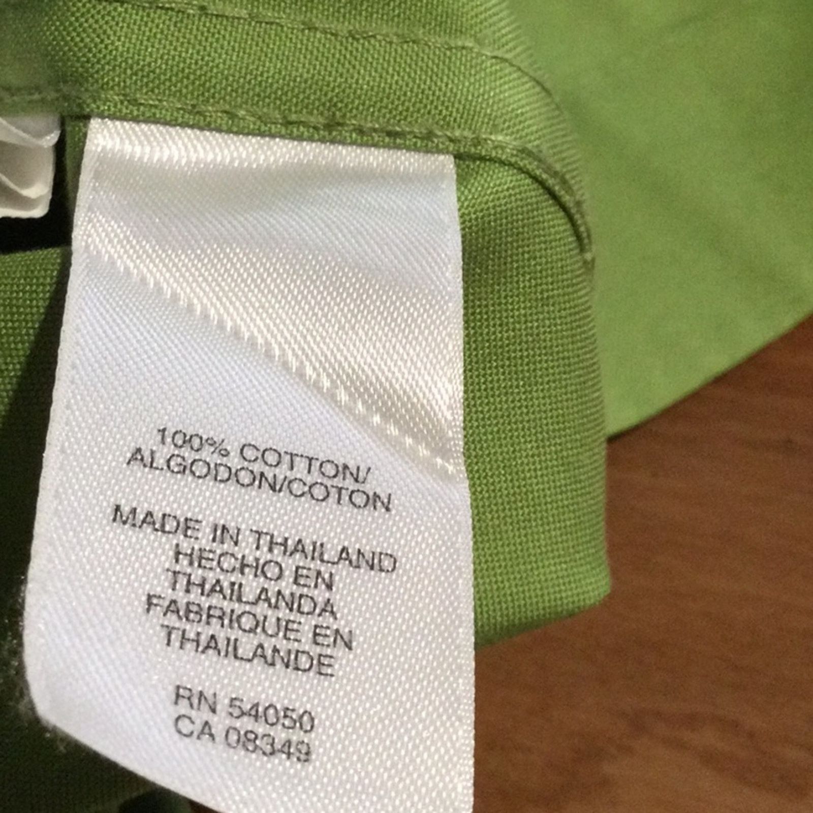Jones New York Jones New York Green Button Front Collar No Iron Blouse Sz 8 Size M / US 6-8 / IT 42-44 - 13 Thumbnail