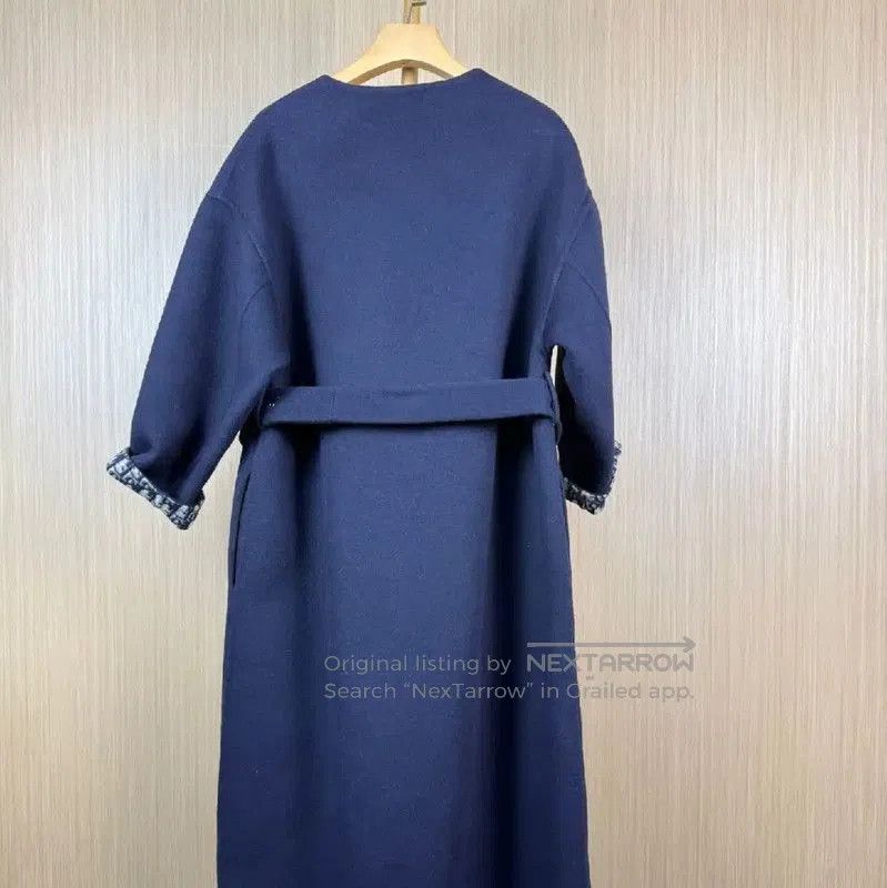 Dior Dior Women's Wool Coat in Navy Blue . Size M / US 6-8 / IT 42-44 - 2 Thumbnail