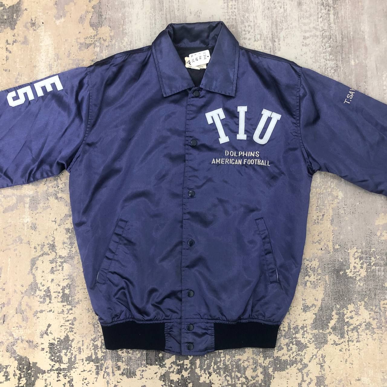Y's for Men Y524 VTG YAMAMOTO DOLPHINS AMERICAN FOOTBALL BOMBERS Size US XL / EU 56 / 4 - 3 Thumbnail