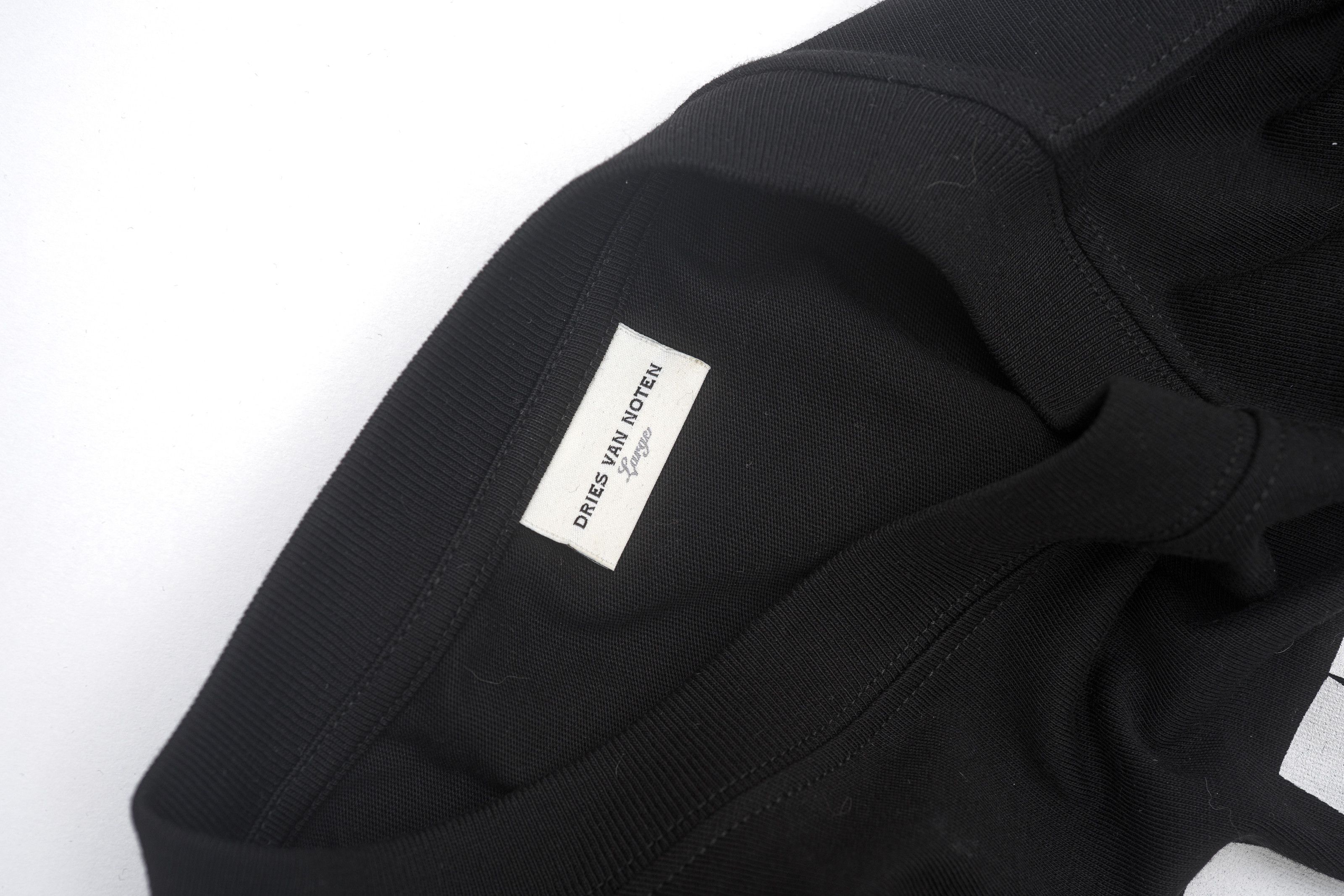 Dries Van Noten Dries Van Noten SS23 Show Invite Tee Black L Size US L / EU 52-54 / 3 - 3 Thumbnail