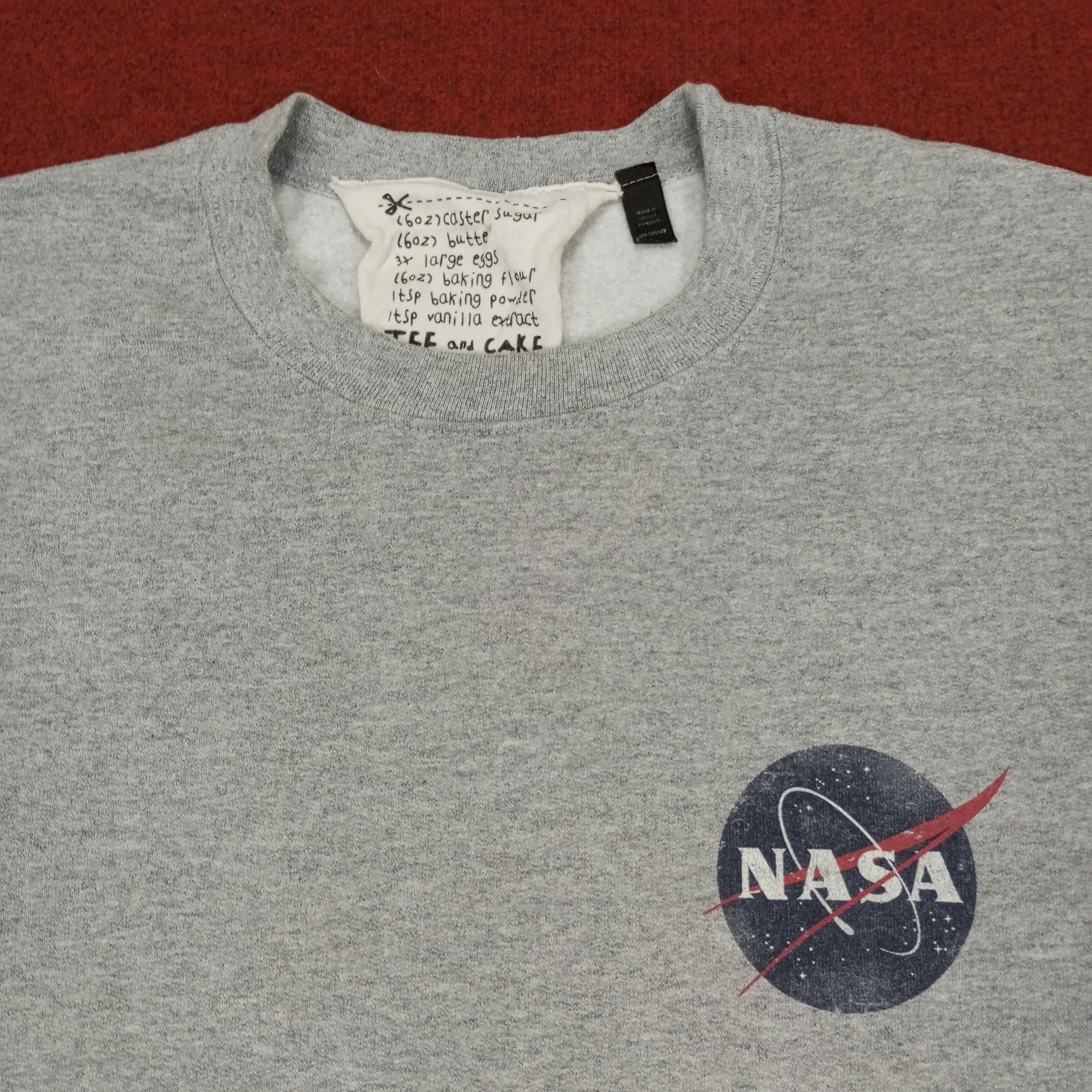 NASA × Vintage Nasa Space Shuttle Backprint Design Sweatshirt Size US S / EU 44-46 / 1 - 4 Thumbnail