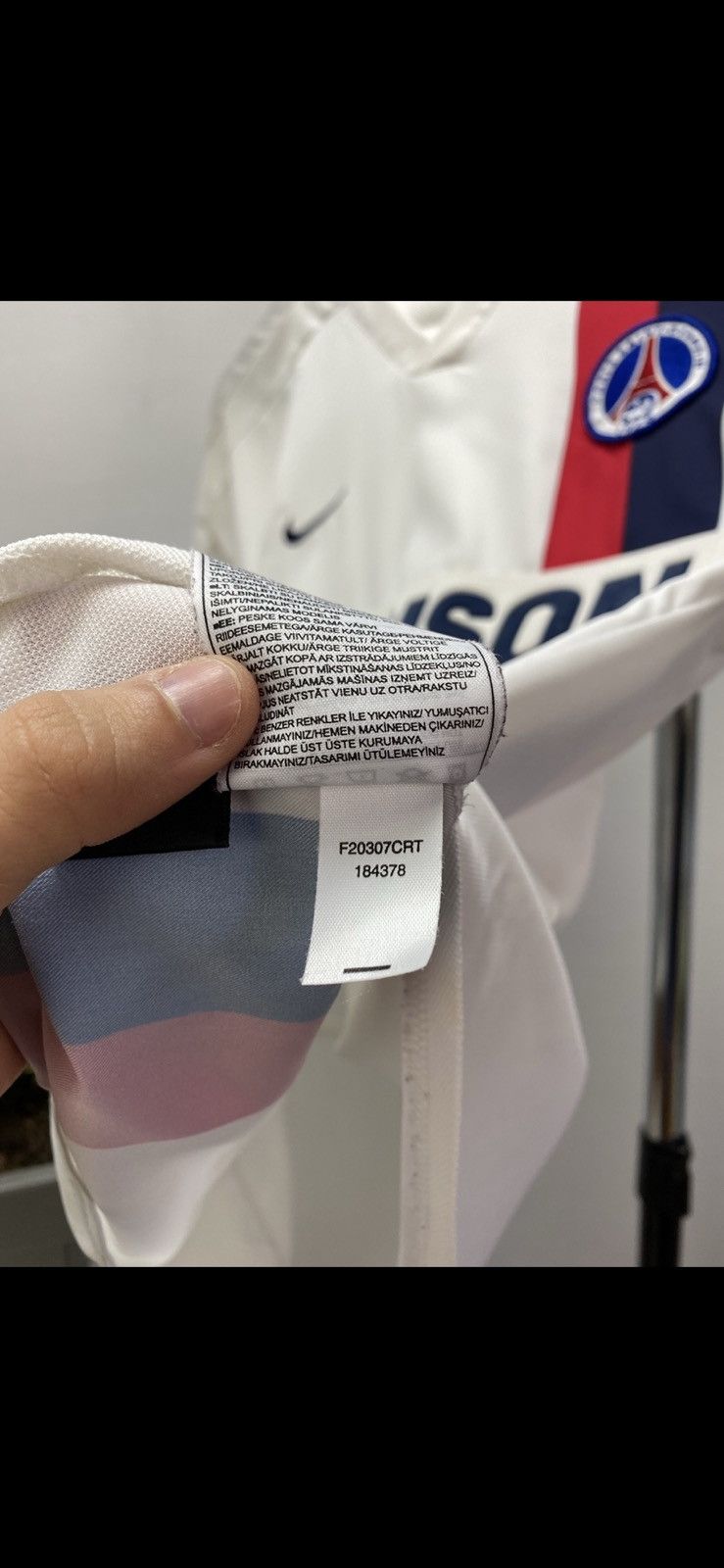 Vintage PSG Paris Saint Germain 2002 2003 Nike Soccer Jersey Size US S / EU 44-46 / 1 - 24 Thumbnail
